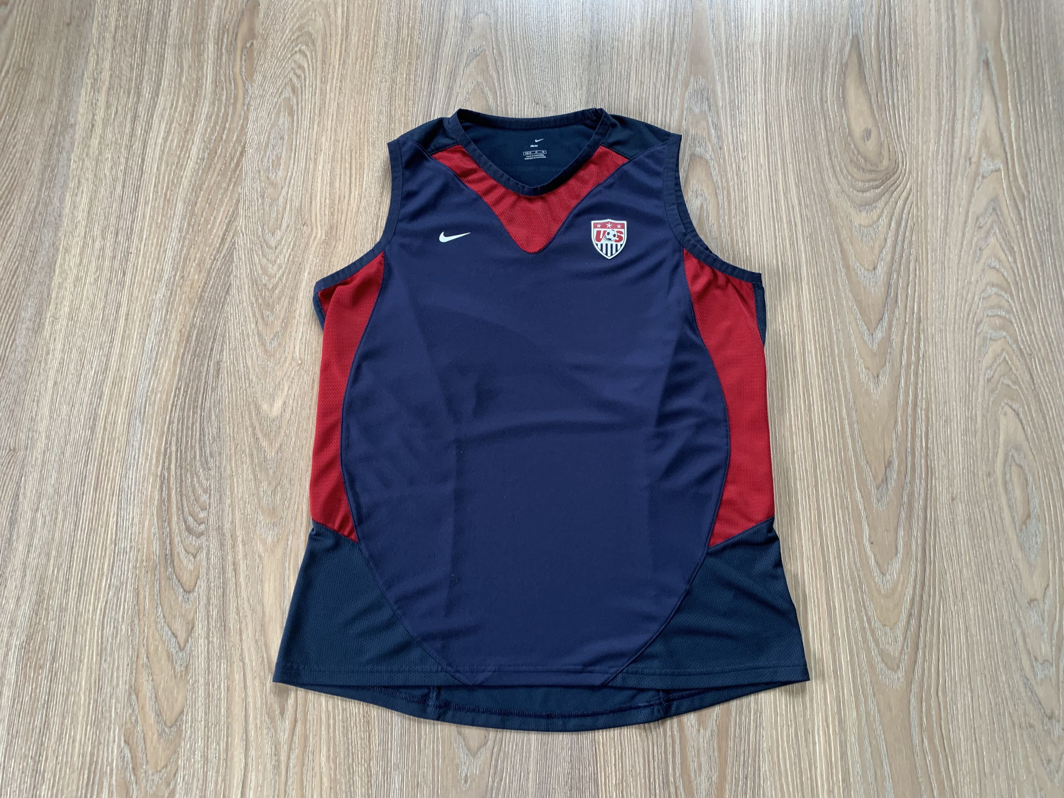 Nike Nike Kids USA National Soccer Team Vintage Tank Top Size US XXS / EU 40 - 9 Thumbnail