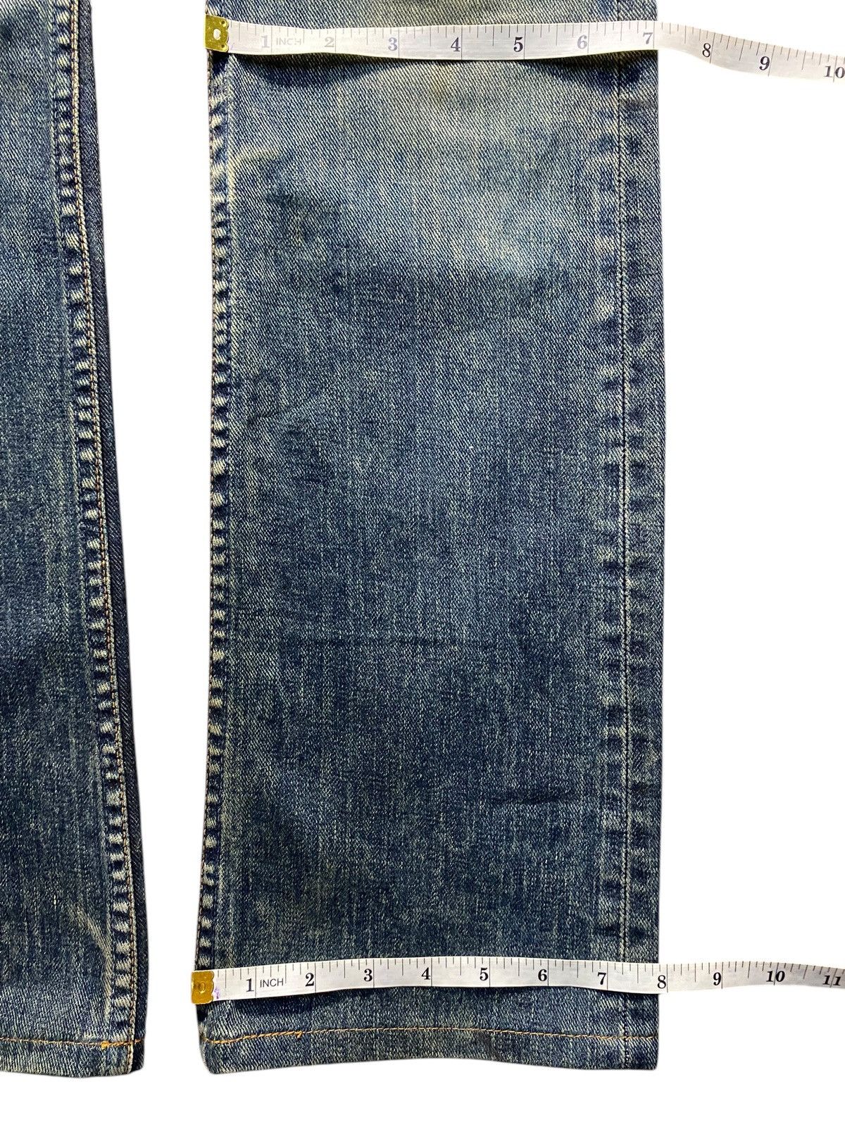 Japanese Brand Japanese Brand D’un Da dix Mud Wash Bootcut Style Jeans Size US 30 / EU 46 - 16 Thumbnail
