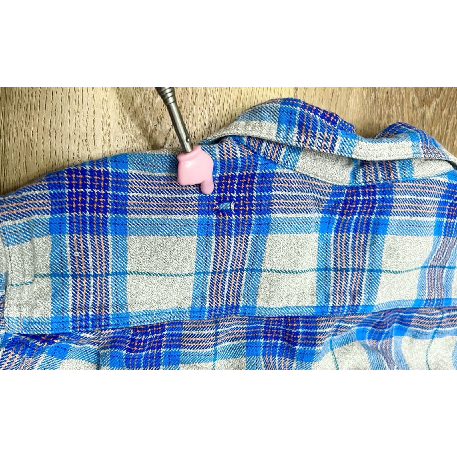 Patagonia Patagonia Shirt Men M Plaid Flannel Organic Cotton Gray Teal 53947 Button-Up Size US M / EU 48-50 / 2 - 8 Thumbnail