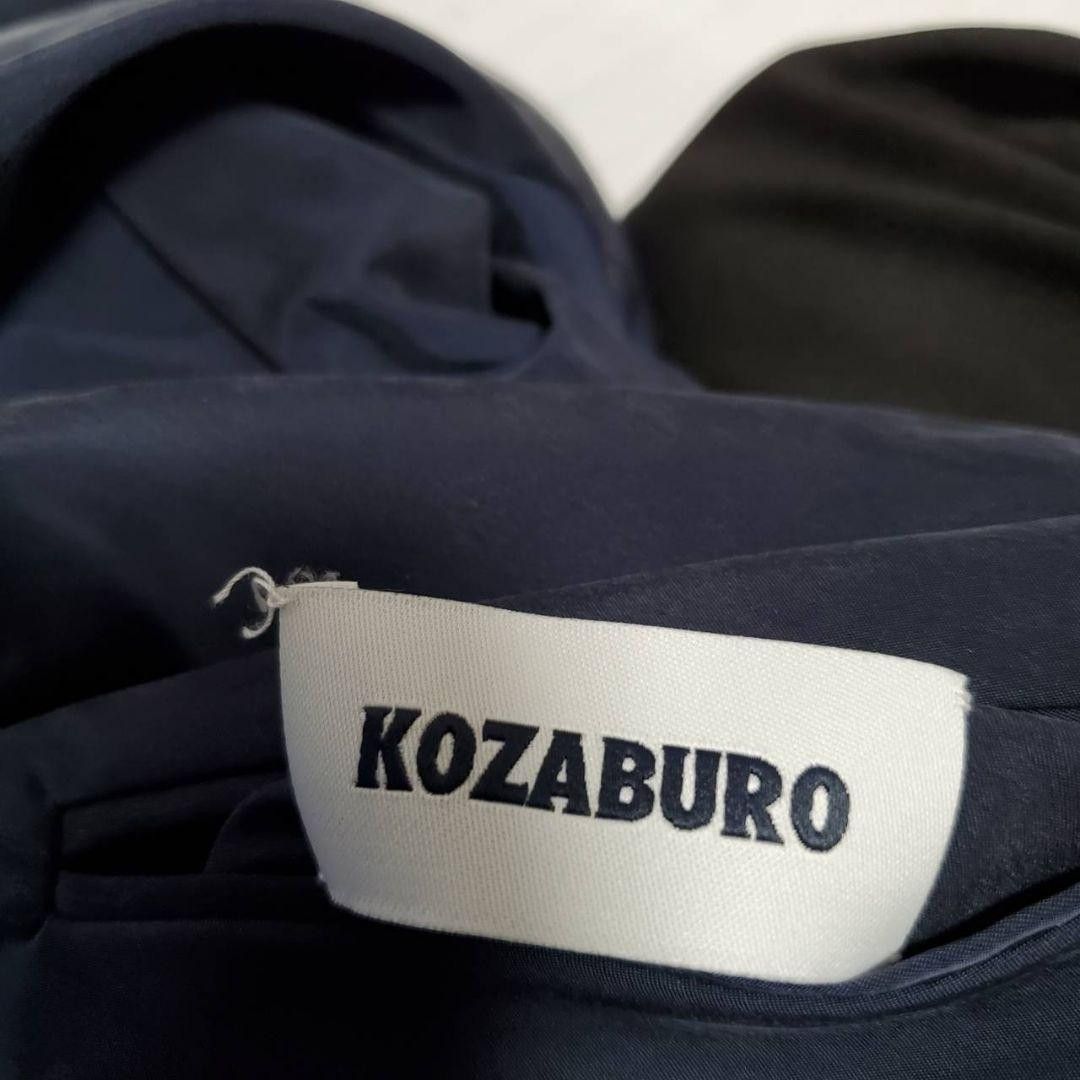 KOZABURO KOZABURO Satin Reversible Souvenir Jacket Navy 1 Size US S / EU 44-46 / 1 - 11 Thumbnail