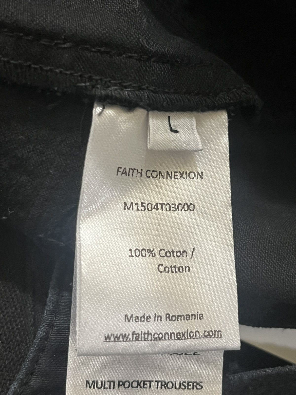 Faith Connexion Faith Connexion Cargo Pant Sz L Size US 34 / EU 50 - 9 Thumbnail