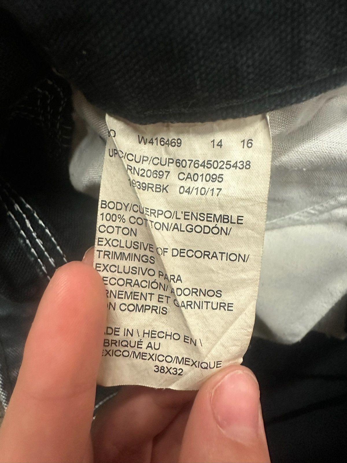 Dickies Dickies y2k cargo jeans black Size US 37 - 5 Thumbnail