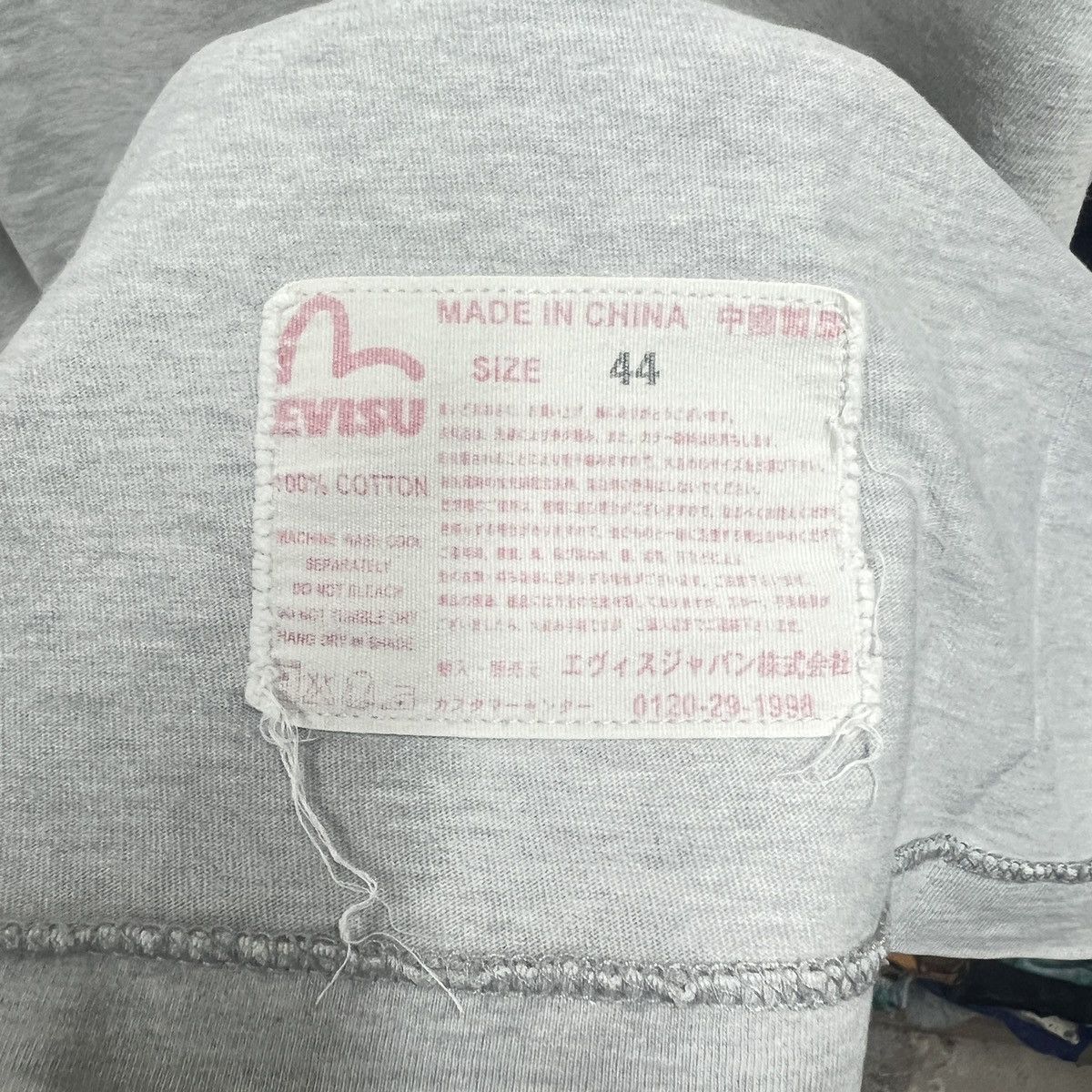 Evisu VTG EVISU YAMANE BACK HIT LOGO TEE Size US XL / EU 56 / 4 - 7 Thumbnail