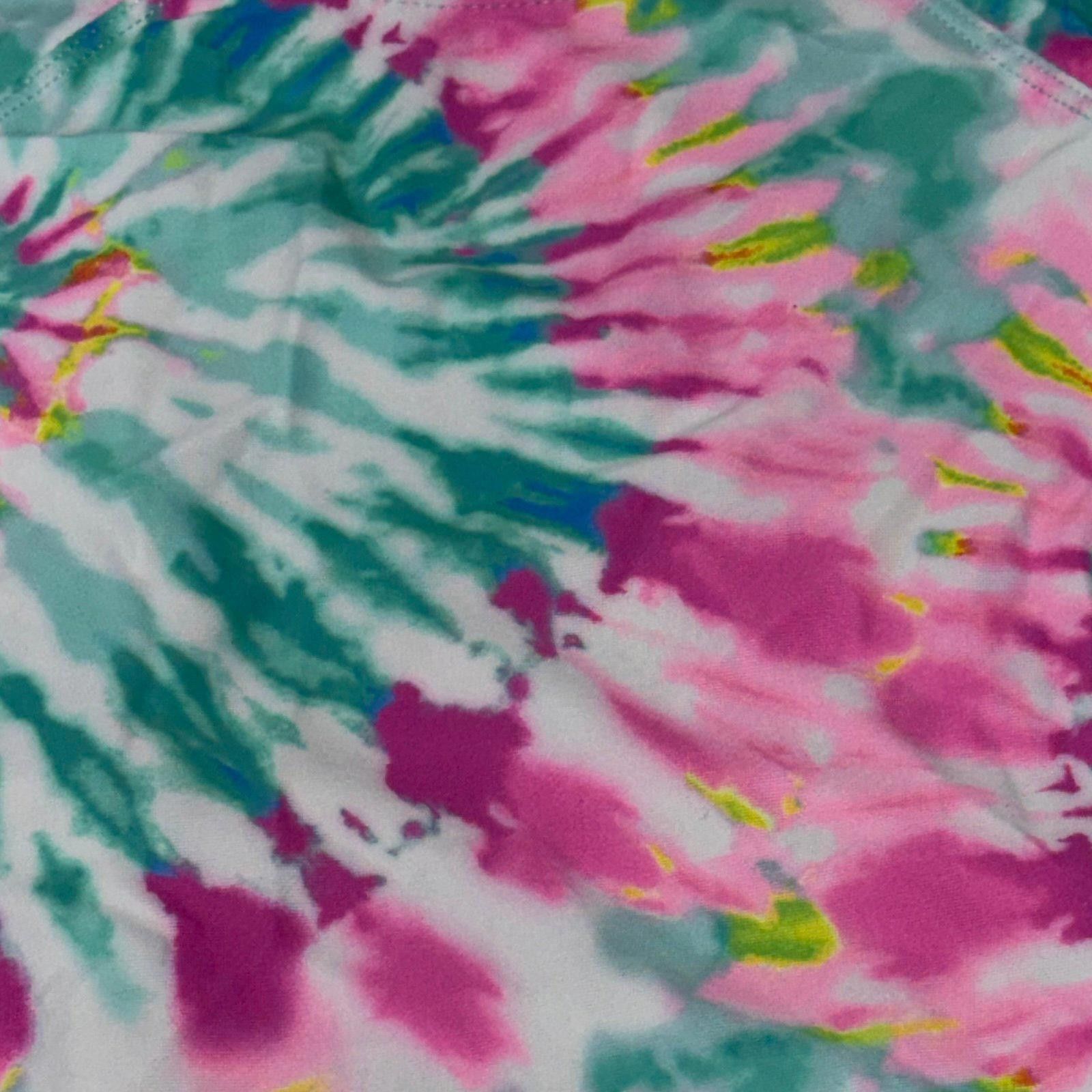 Other Limited Too Girls' Tie-Dye Rash Guard Set Size 5/6 Size ONE SIZE - 2 Thumbnail