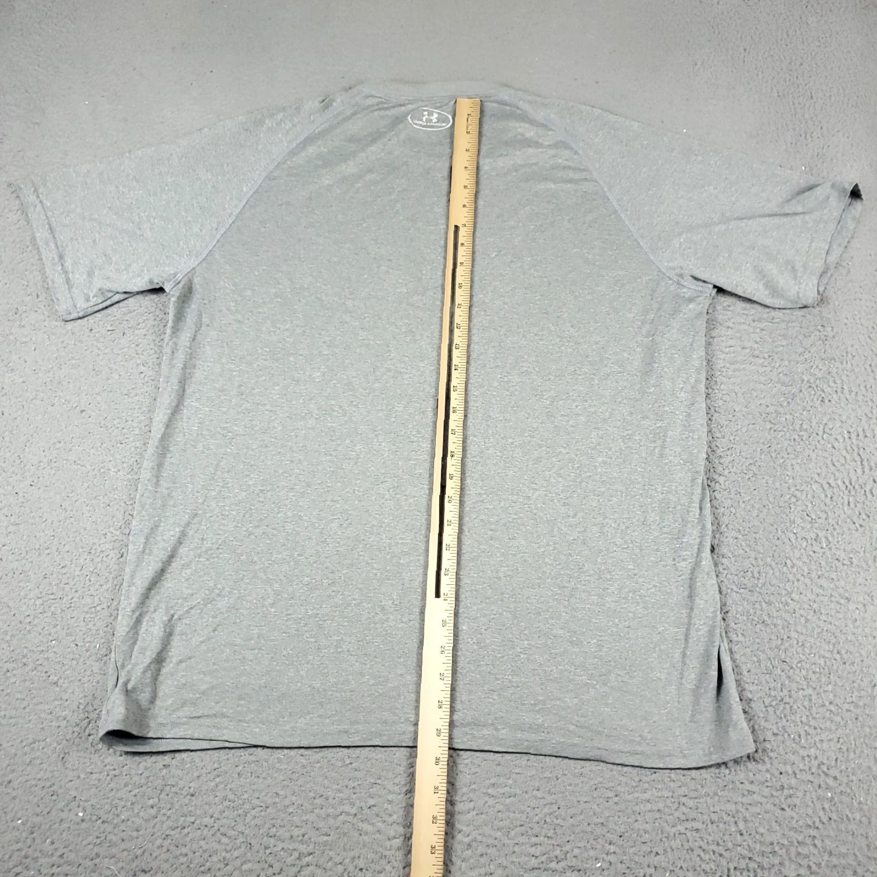 Under Armour Under Armour T-Shirt Mens XL Gray Short Sleeve Crew Neck Cotton Blend Logo Casual All Seasons Modern Sports Shirt Mens XL Gray Size US XL / EU 56 / 4 - 4 Thumbnail
