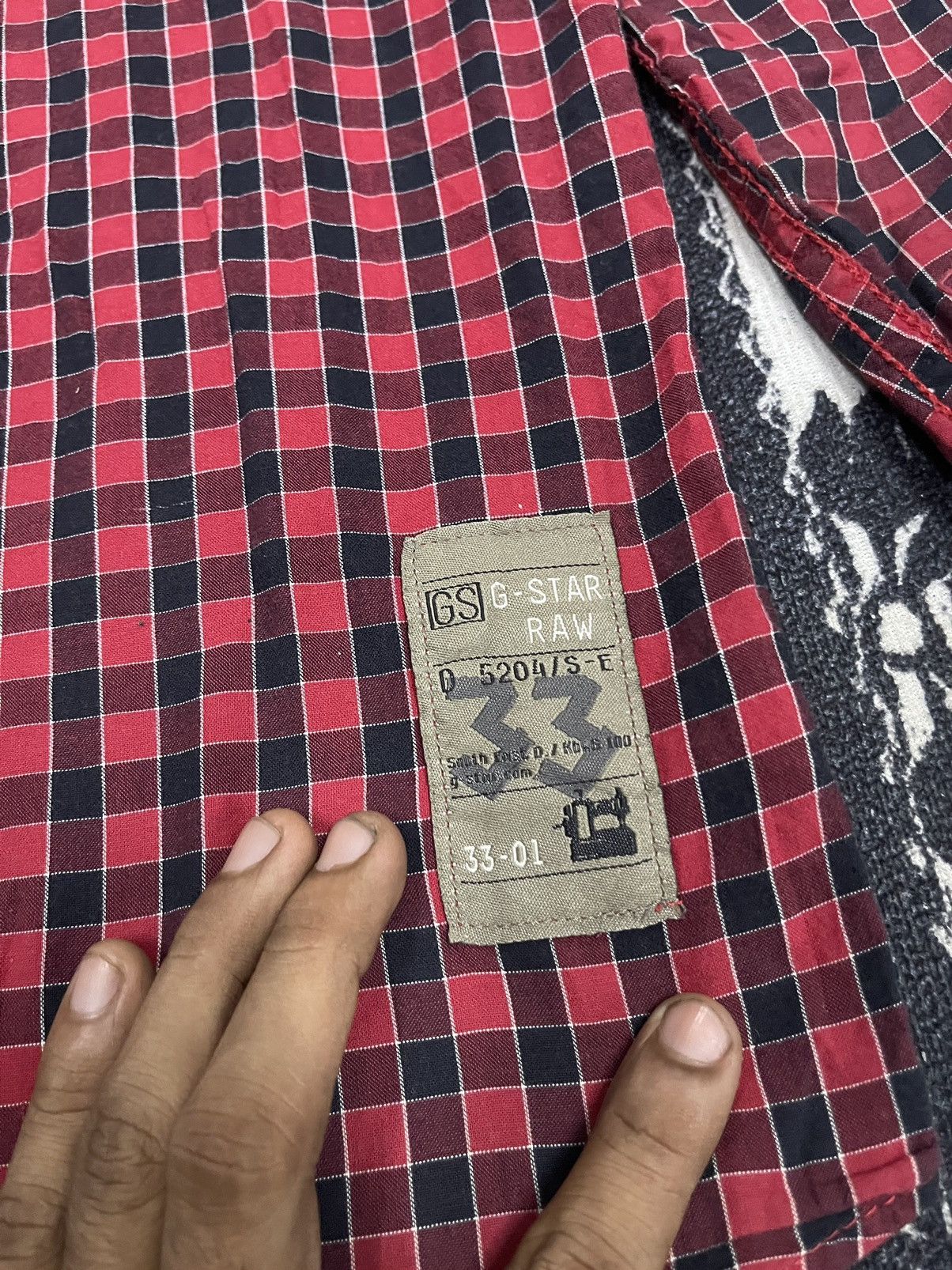 G-Star Y2K G STAR RAW BUTTON UP SHIRT BIG LOGO ON BACK Size US M / EU 48-50 / 2 - 6 Thumbnail
