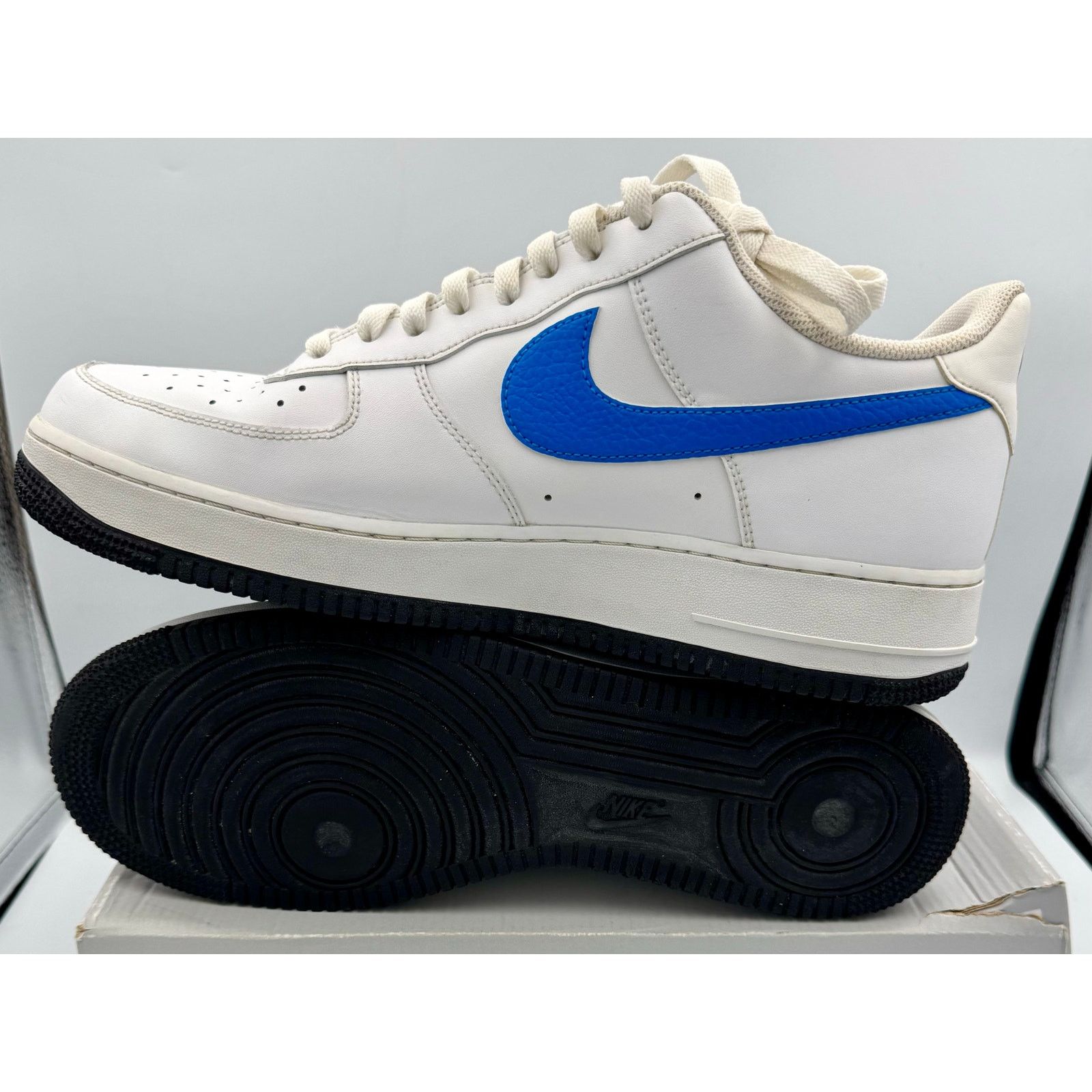 Nike Nike Air Force 1 Low White Red Blue Men's CT2816-100 - US12 Size US 12 / EU 45 - 8 Thumbnail