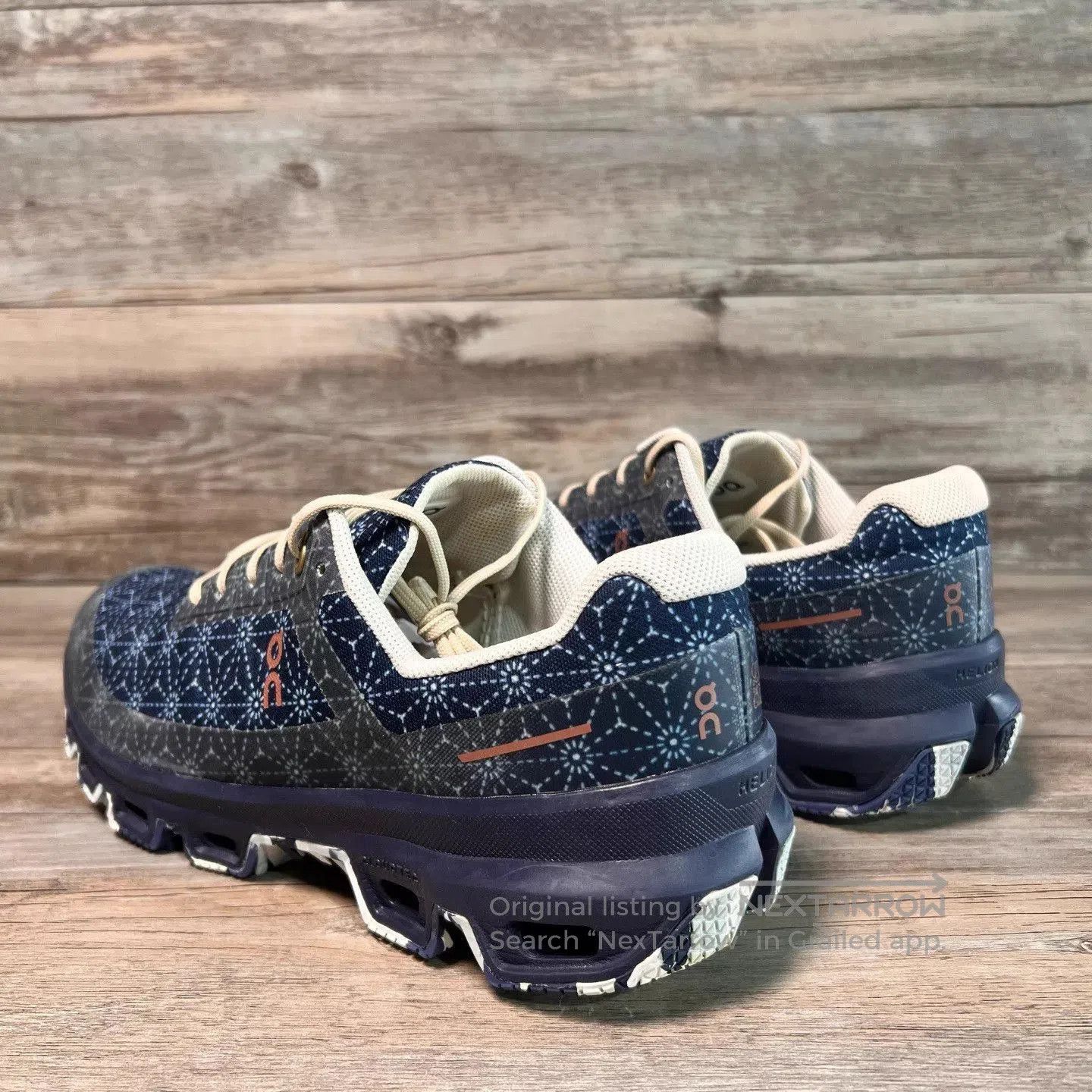 Loewe Blue Patterned Low-Top Sneakers Size 8. Size US 8 / EU 41 - 4 Thumbnail