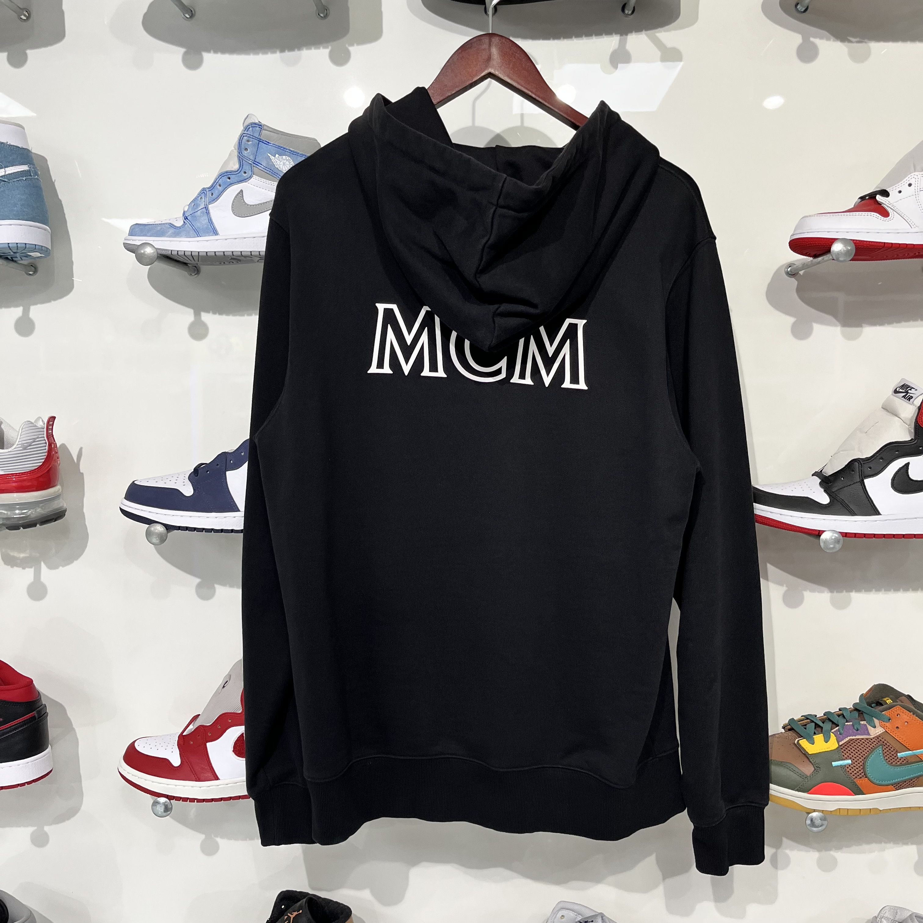 MCM MCM Logo Hoodie Black Size US M / EU 48-50 / 2 - 2 Thumbnail