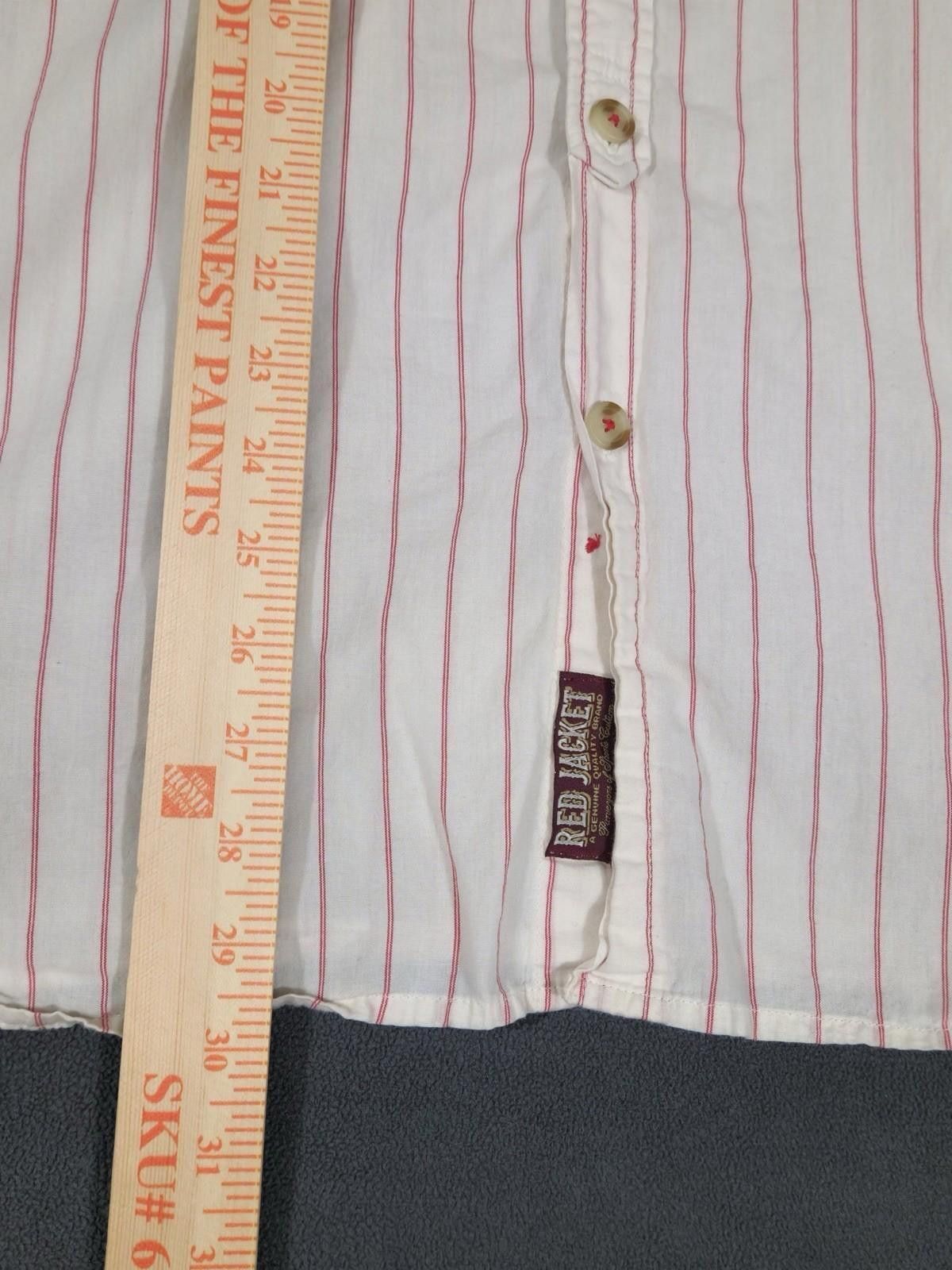 The Unbranded Brand Red Jacket California Angels MLB Button Front Shirt XL #1 Size US XL / EU 56 / 4 - 2 Thumbnail