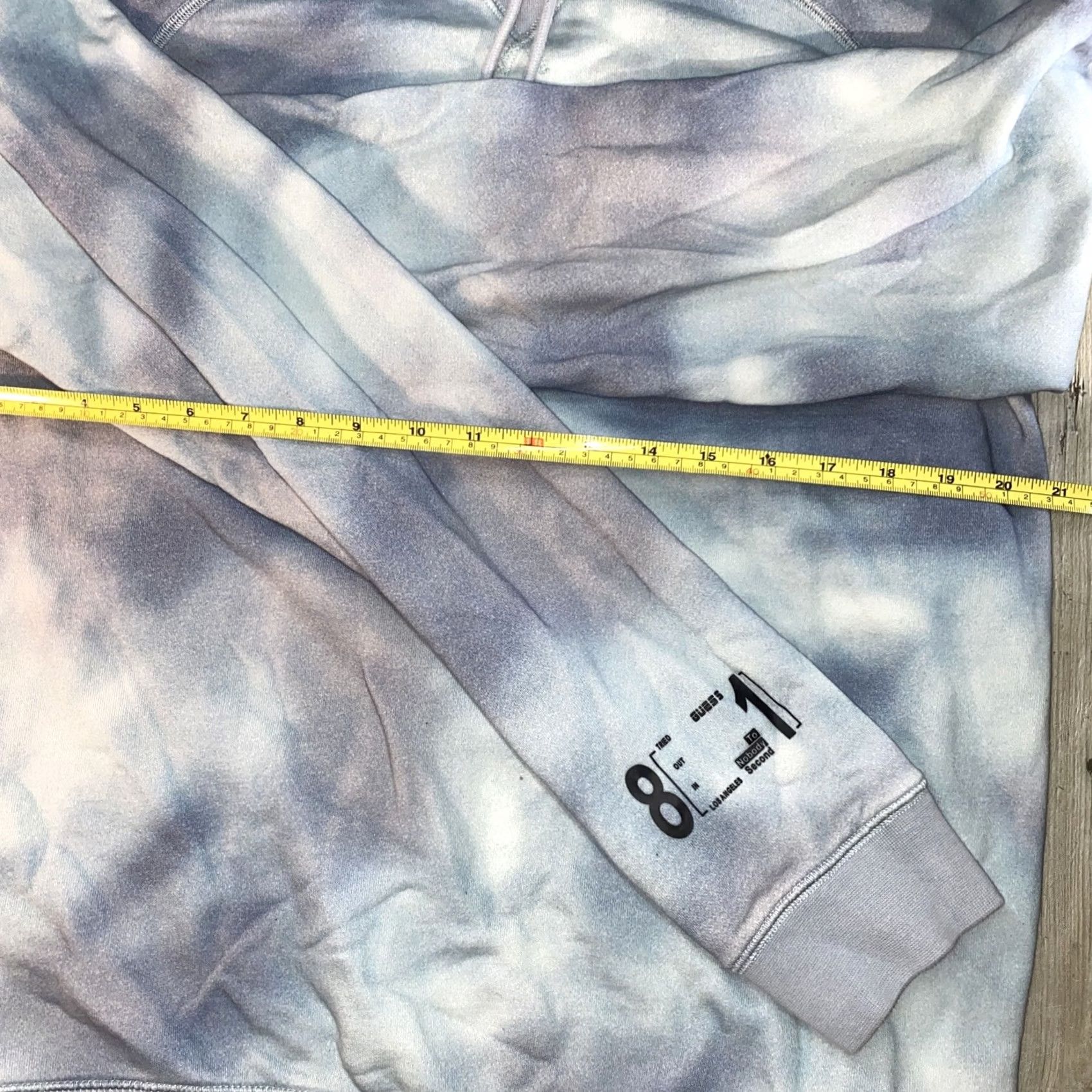 Guess GUESS Hoodie Men Multicolor Tie Dye Size S Pullover Regular Small Size US S / EU 44-46 / 1 - 3 Thumbnail