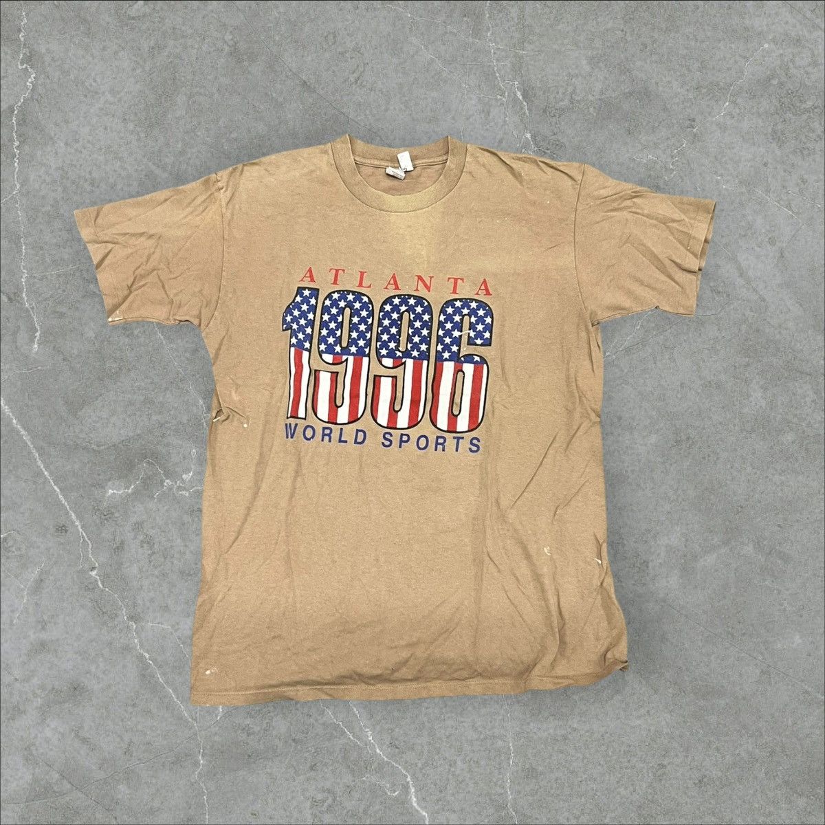 Vintage × basketcase gallery 1996 Atlanta Worlds Sports Olympics Tee Size US L / EU 52-54 / 3 - 2 Thumbnail