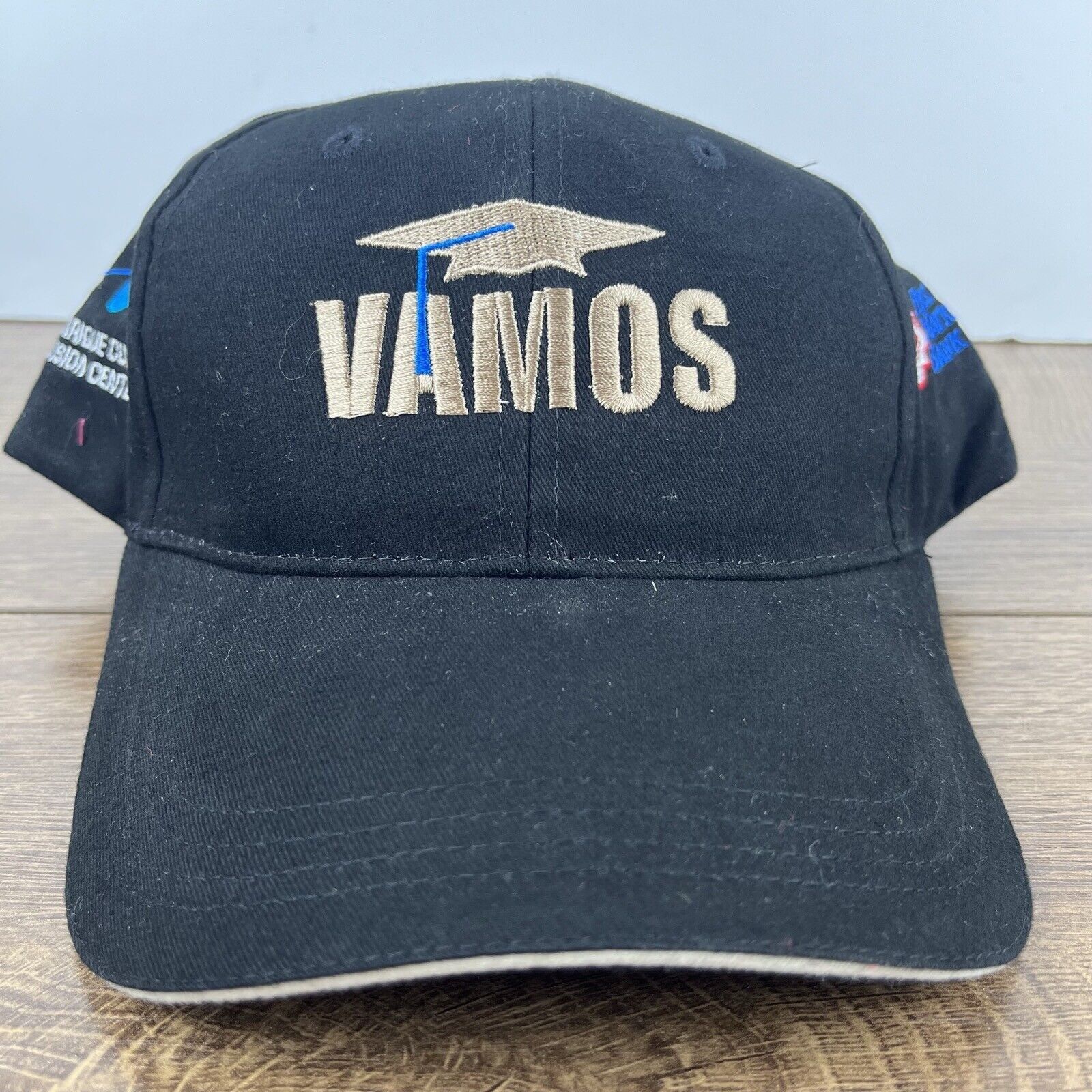Other Vamos Black Hat Vision Center Black Adjustable Hat Black Adu Size ONE SIZE - 2 Thumbnail