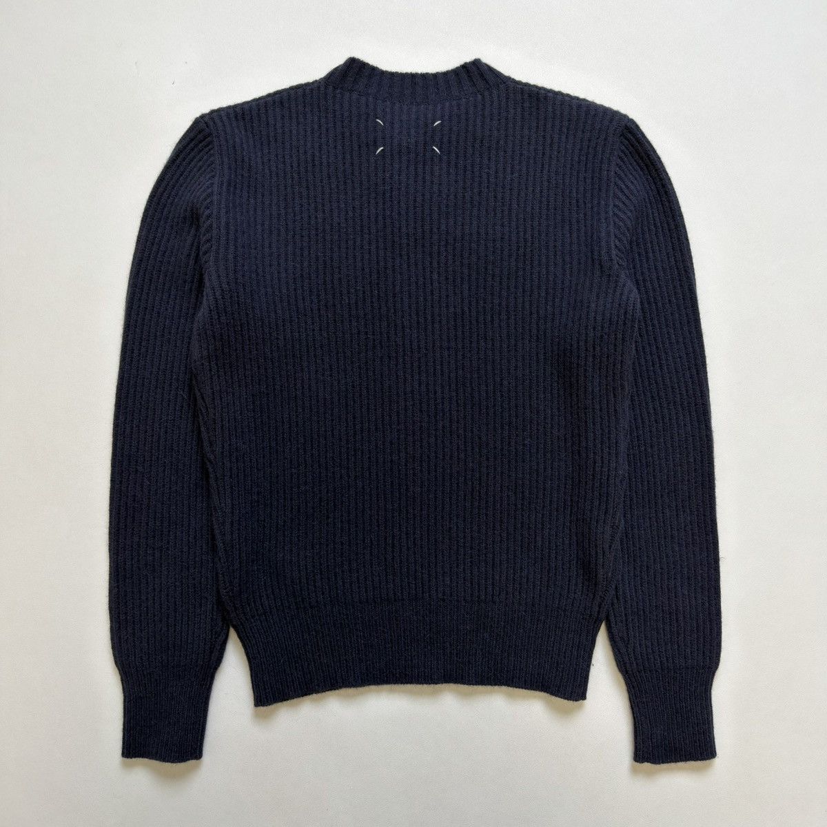 Maison Margiela A/W 21 Ribbed Wool ‘Officer’ Sweater Size US XL / EU 56 / 4 - 12 Thumbnail
