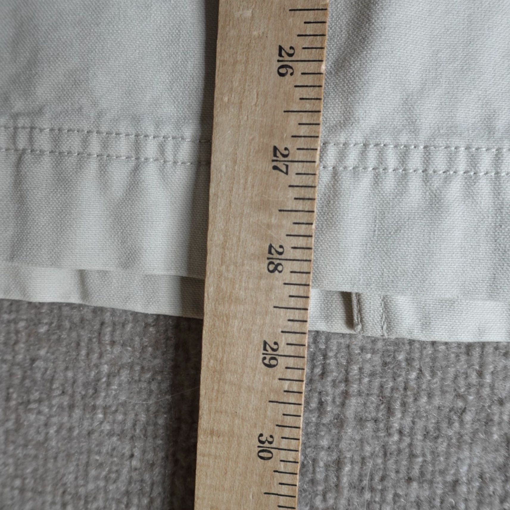 Vintage L.L. Bean Jacket XL Beige Field Coat Barn Chore Detroit Eisenhower Corduroy Trim Military Jacket Lined Men XL Beige Size US XL / EU 56 / 4 - 5 Thumbnail