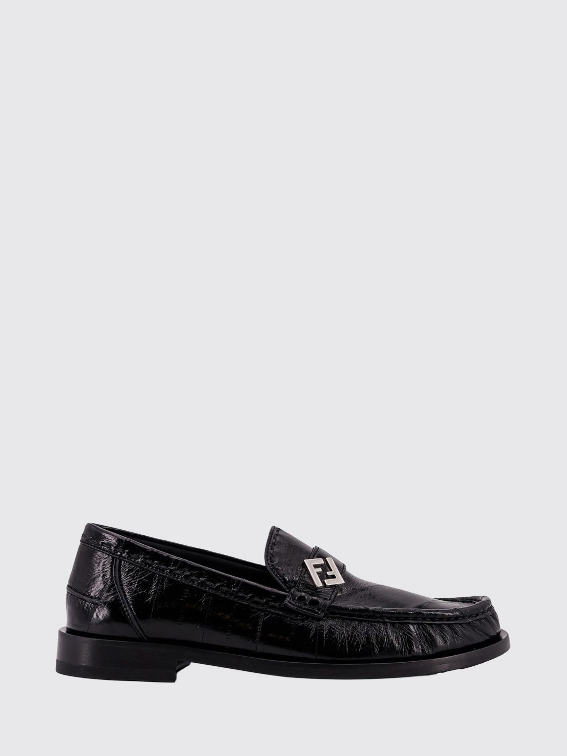 Fendi Fendi Loafers Men Black Size US 9 / EU 42 - 1 Thumbnail