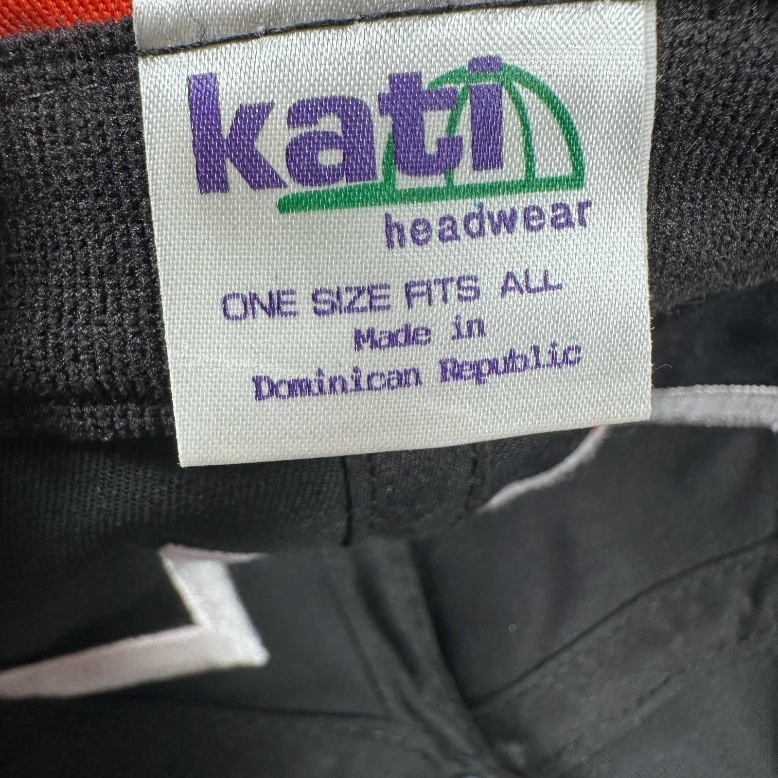 Other Vintage Kati Philadelphia Little Flyers Hat Orange Black 90s Size ONE SIZE - 8 Thumbnail