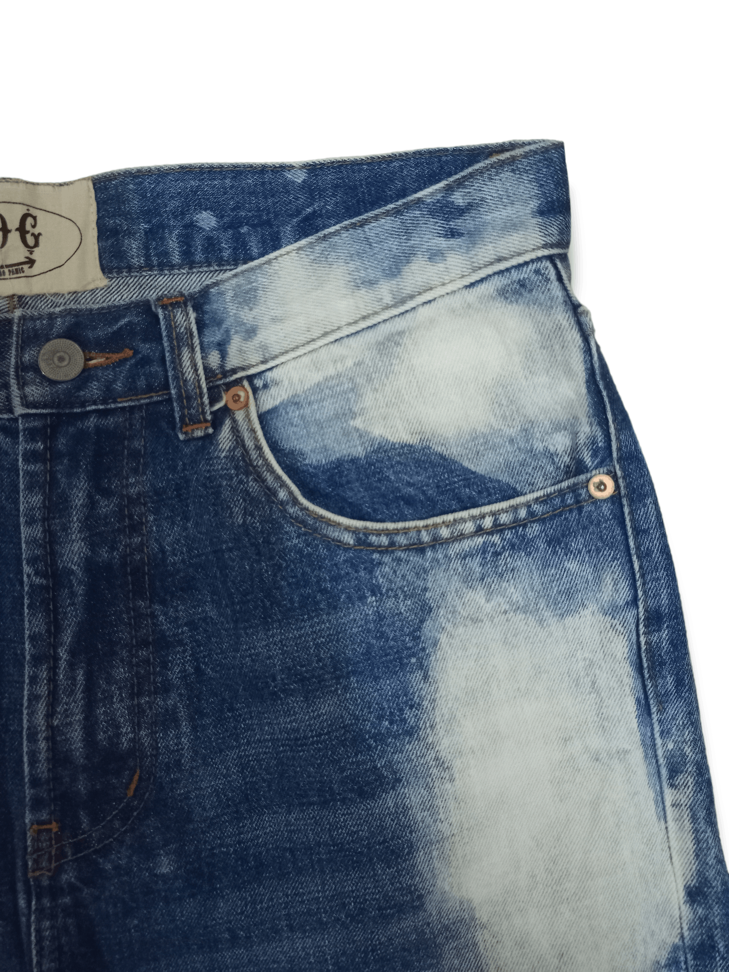 Ciaopanic Vintage Japanese CIAOPANIC Acid Wash Jeans Size US 32 / EU 48 - 8 Thumbnail