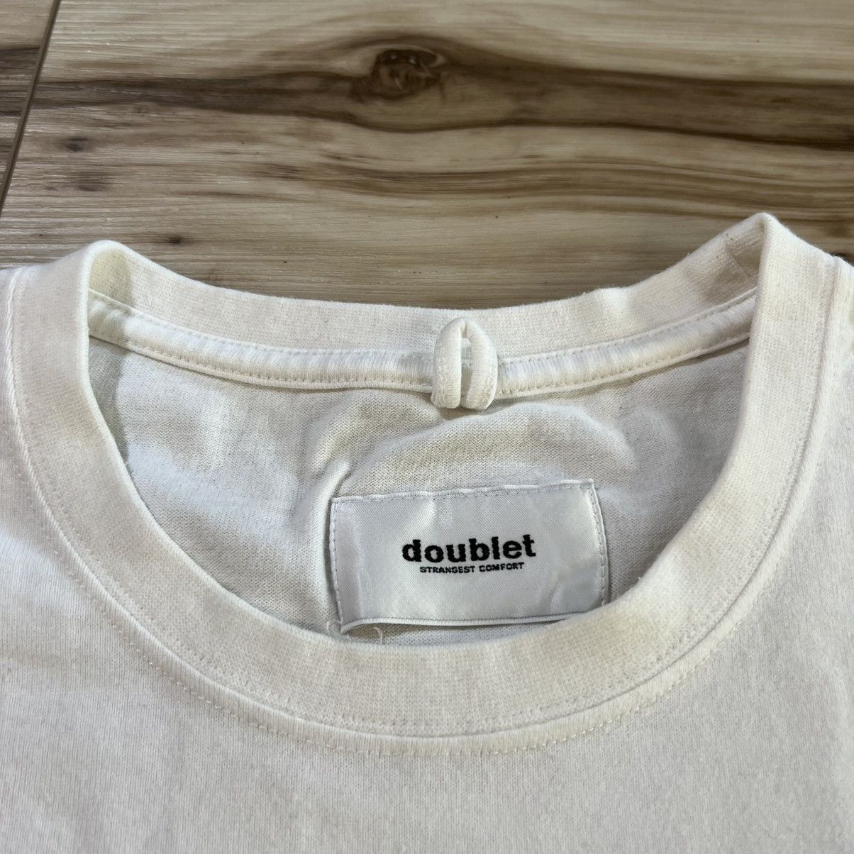 Doublet Doublet Japan Frayed Frying Embroidery Graphic T-Shirt Size US L / EU 52-54 / 3 - 6 Thumbnail