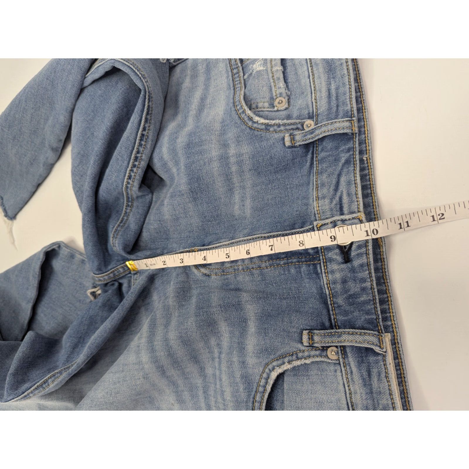 Rag & Bone Rag & Bone Jeans Womens Cate 31 Blue Mid Rise Ankle Skinny Raw Hem Distress Size 24" / US 00 / IT 34 - 7 Thumbnail