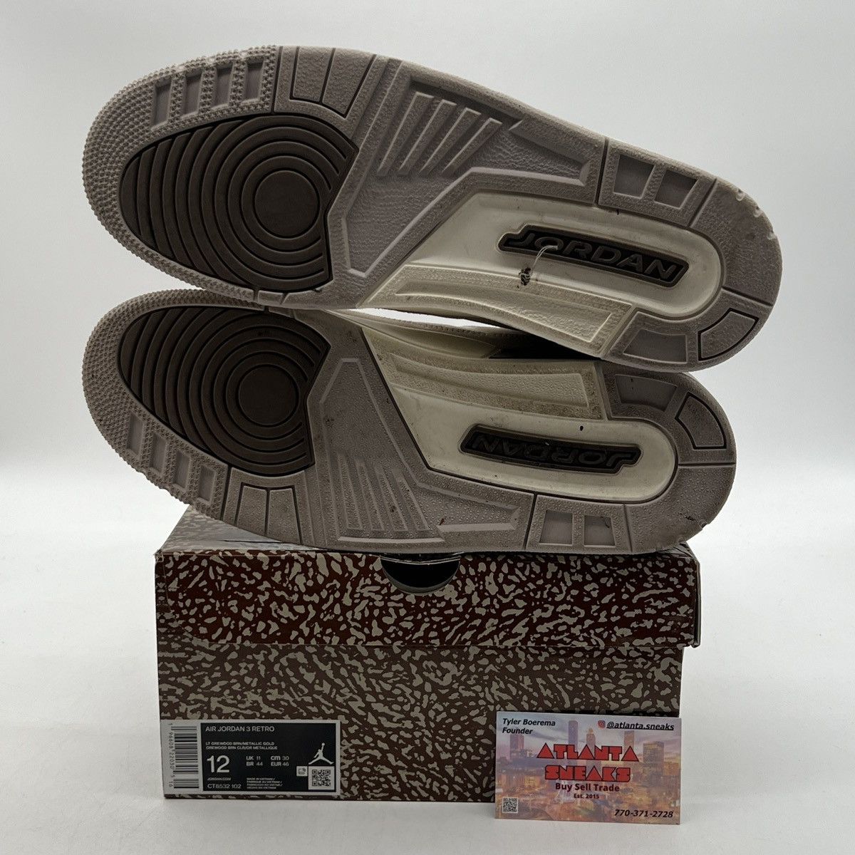 Jordan Brand Air Jordan 3 palomino Size US 12 / EU 45 - 8 Thumbnail