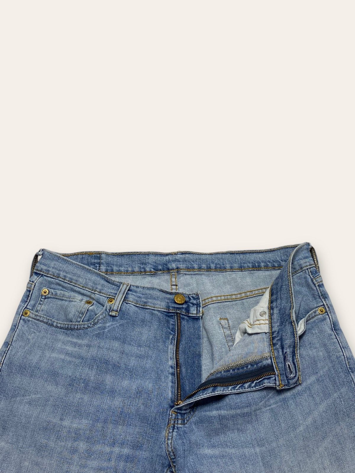 Jean Vintage LEVI'S Light Blue Denim Jeans Size US 34 / EU 50 - 5 Thumbnail
