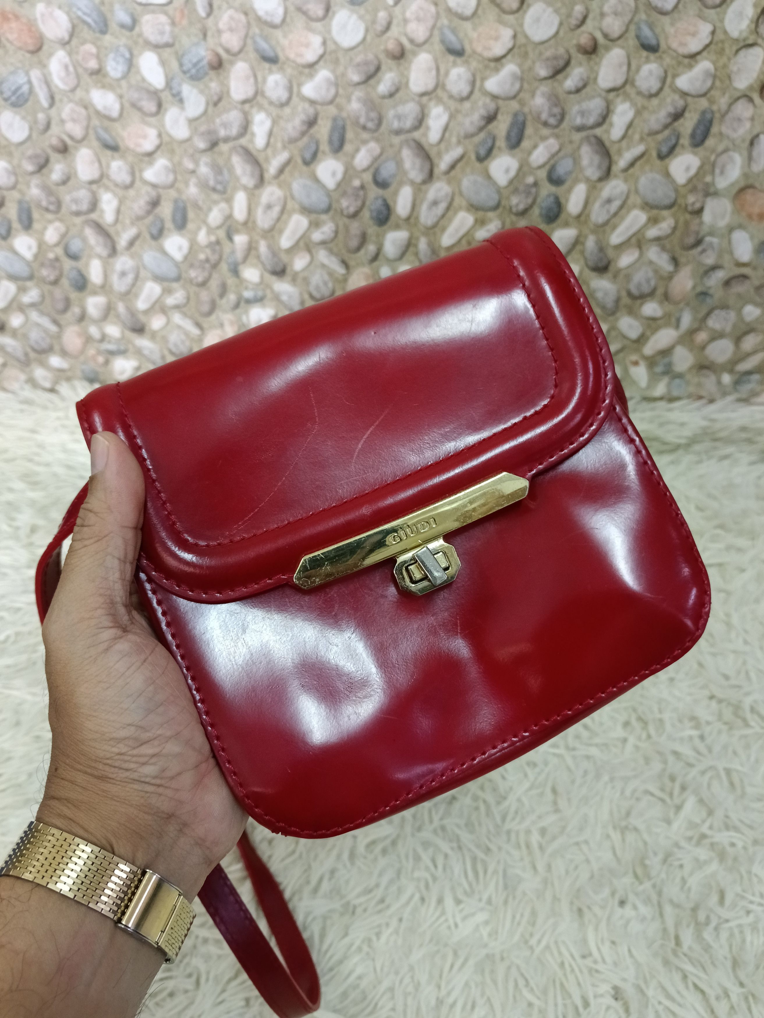 Guidi GUIDI LEATHER RED CHERRY Size ONE SIZE - 8 Thumbnail
