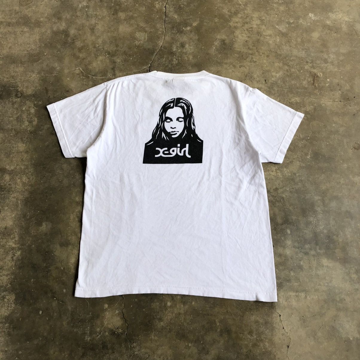 Hysteric Glamour 2000s X-girl Woman Face Logo HG Style T-shirt White Size US M / EU 48-50 / 2 - 1 Thumbnail