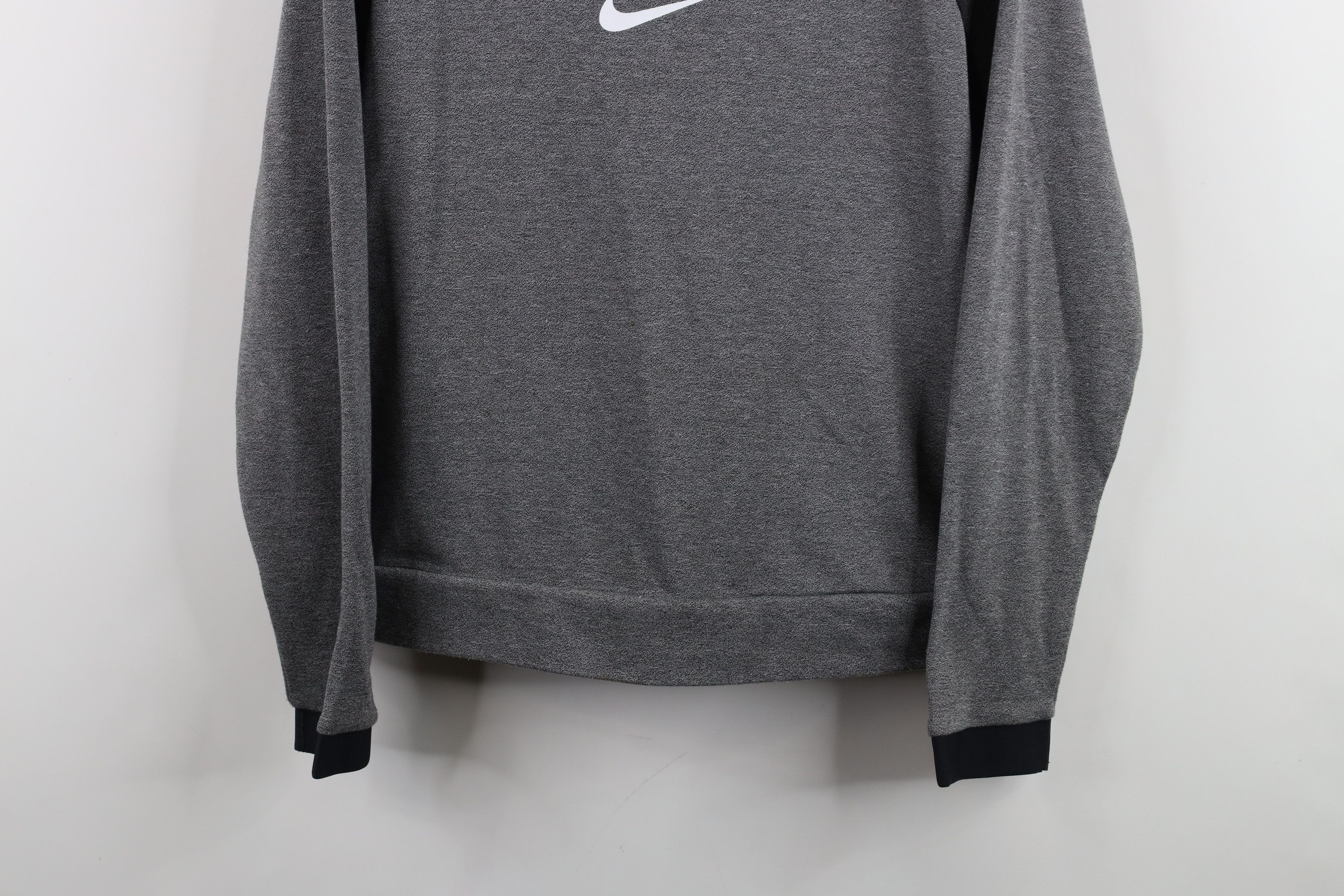 Nike × Vintage Nike Mini Swoosh University of Michigan Funnel Neck Hoodie Size M / US 6-8 / IT 42-44 - 3 Thumbnail