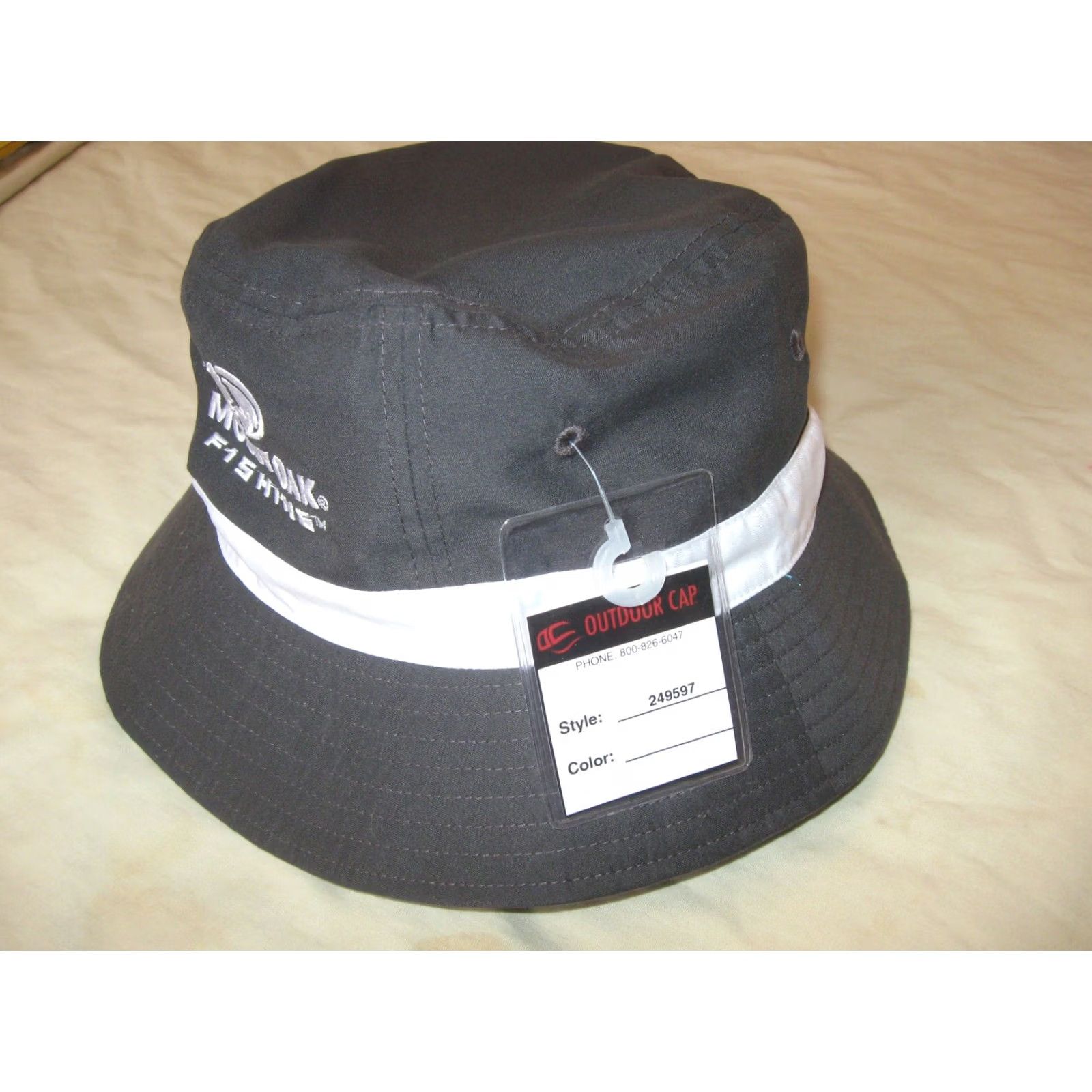 Vintage Mossy Oak Fishing Hat Cap Bucket Reversible New W/Tags Adult One Size Men's Size ONE SIZE - 3 Thumbnail
