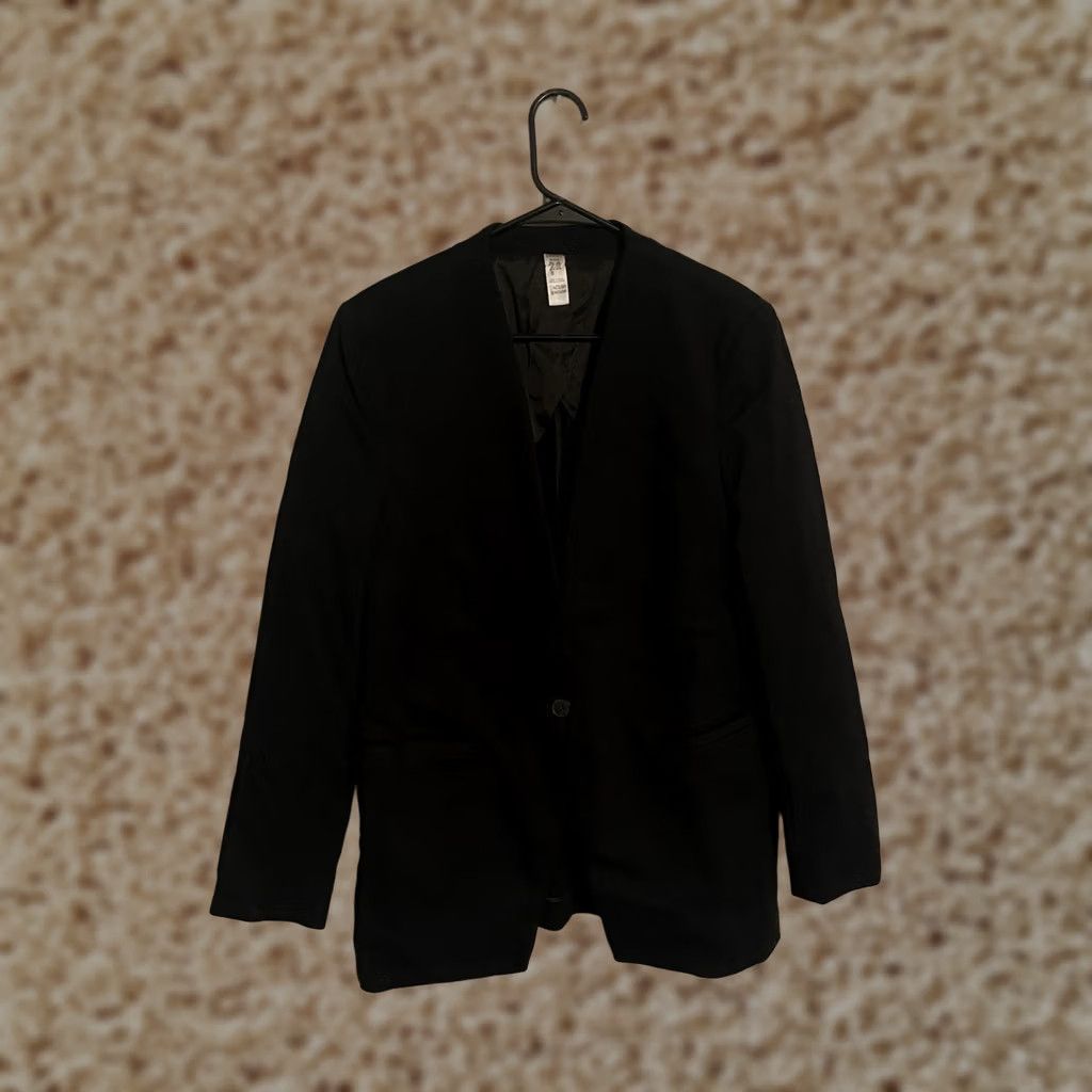 Spanx Spanx Blazer Navy Blue Perfect Collarless Suit Jacket Coat - Women's Medium Blazer Shirt? Size M / US 6-8 / IT 42-44 - 1 Thumbnail