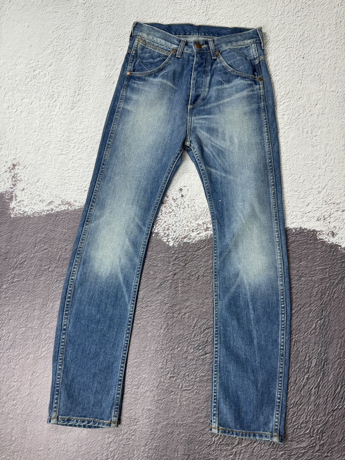Vintage Wrangler Shaft jeans vintage banana tapered style Size US 28 / EU 44 - 2 Thumbnail