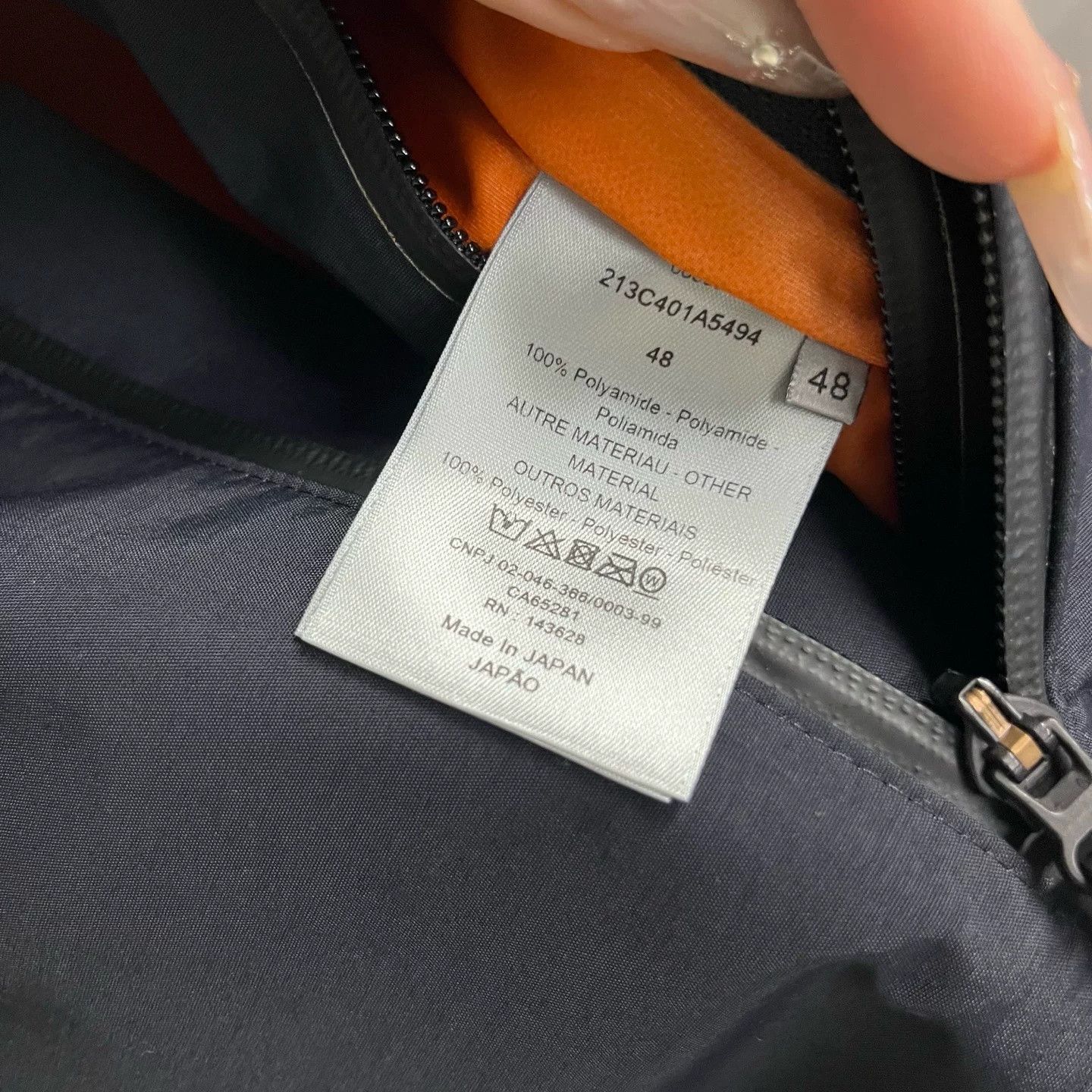 Dior Dior Latest Black Hooded Logo Parka Size US M / EU 48-50 / 2 - 4 Thumbnail