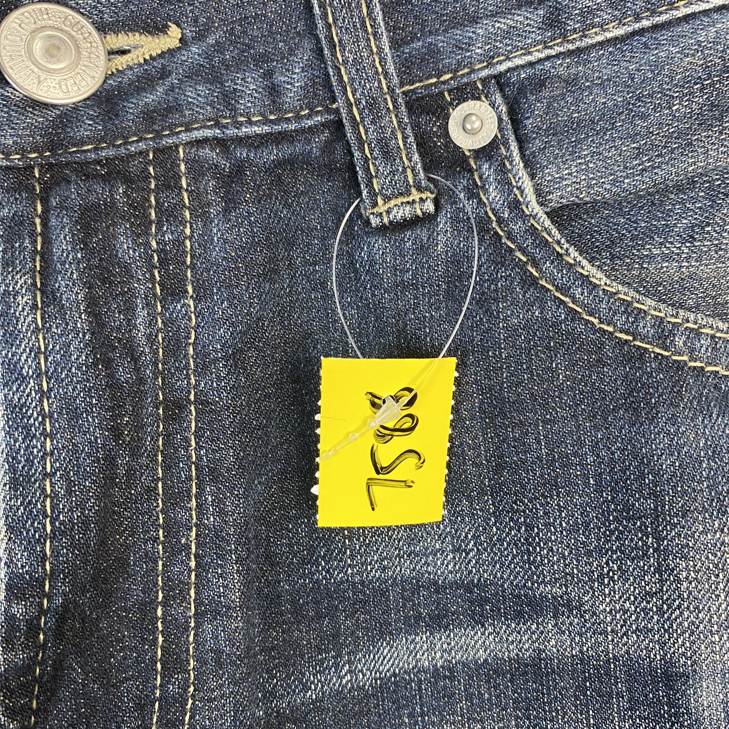 Japanese Brand Anti Label vintage japan Blue Denim Pants #7588 Size US 32 / EU 48 - 8 Thumbnail