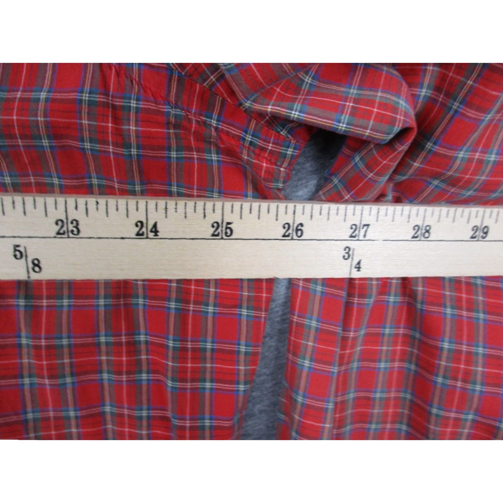 Vintage VINTAGE L.L. Bean Mens Shirt XL Red Plaid Long Sleeve Made in USA 80s Size US XL / EU 56 / 4 - 7 Thumbnail