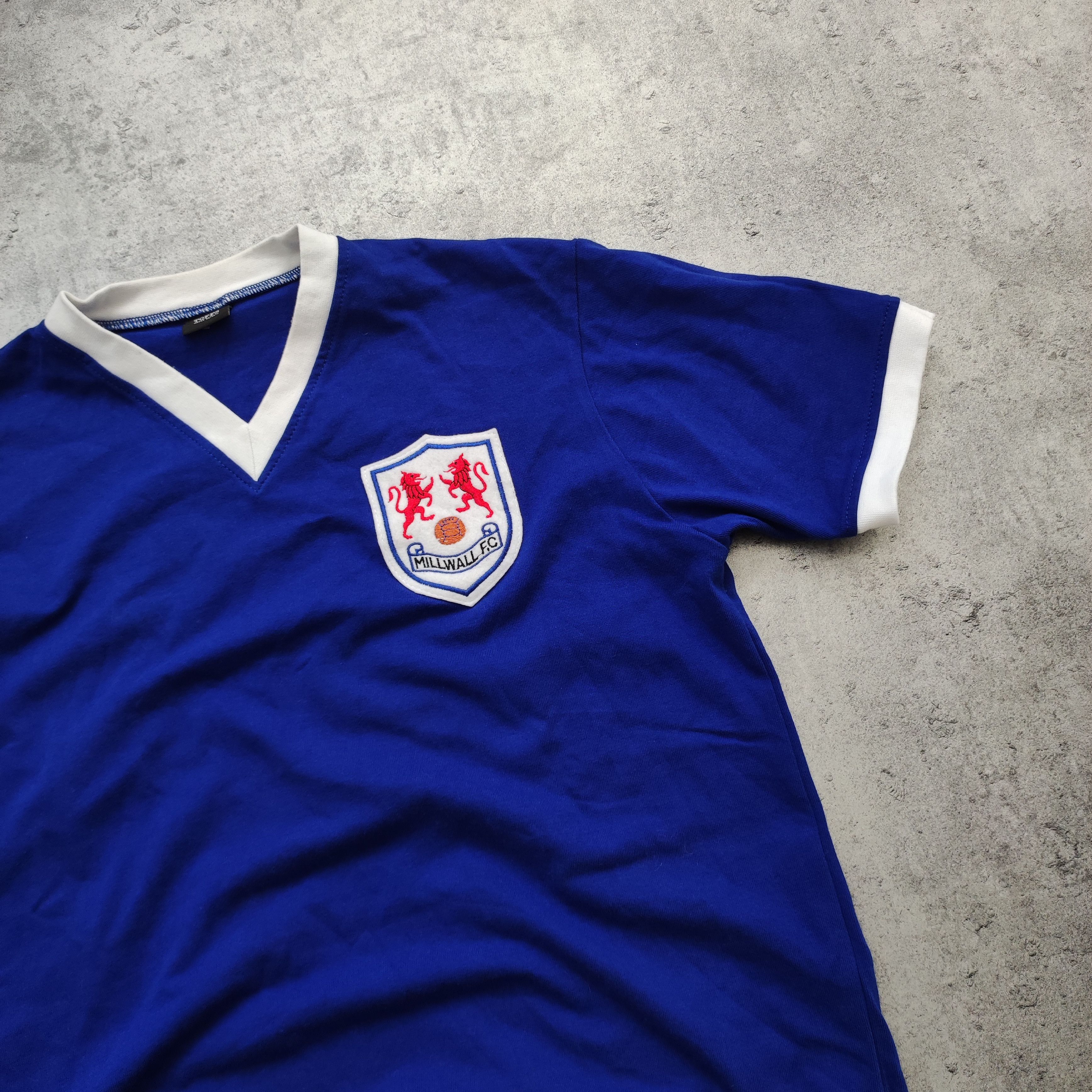 Vintage Vintage RARE Football Millwall Football 60s Replica Jersey Size US L / EU 52-54 / 3 - 3 Thumbnail