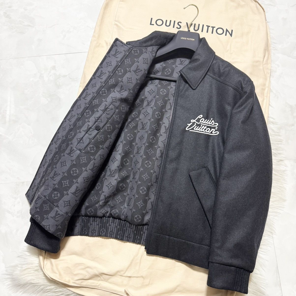 Louis Vuitton Louis Vuitton x NIGO Reversible Monogram Jacket, Size US M / EU 48-50 / 2 - 7 Thumbnail