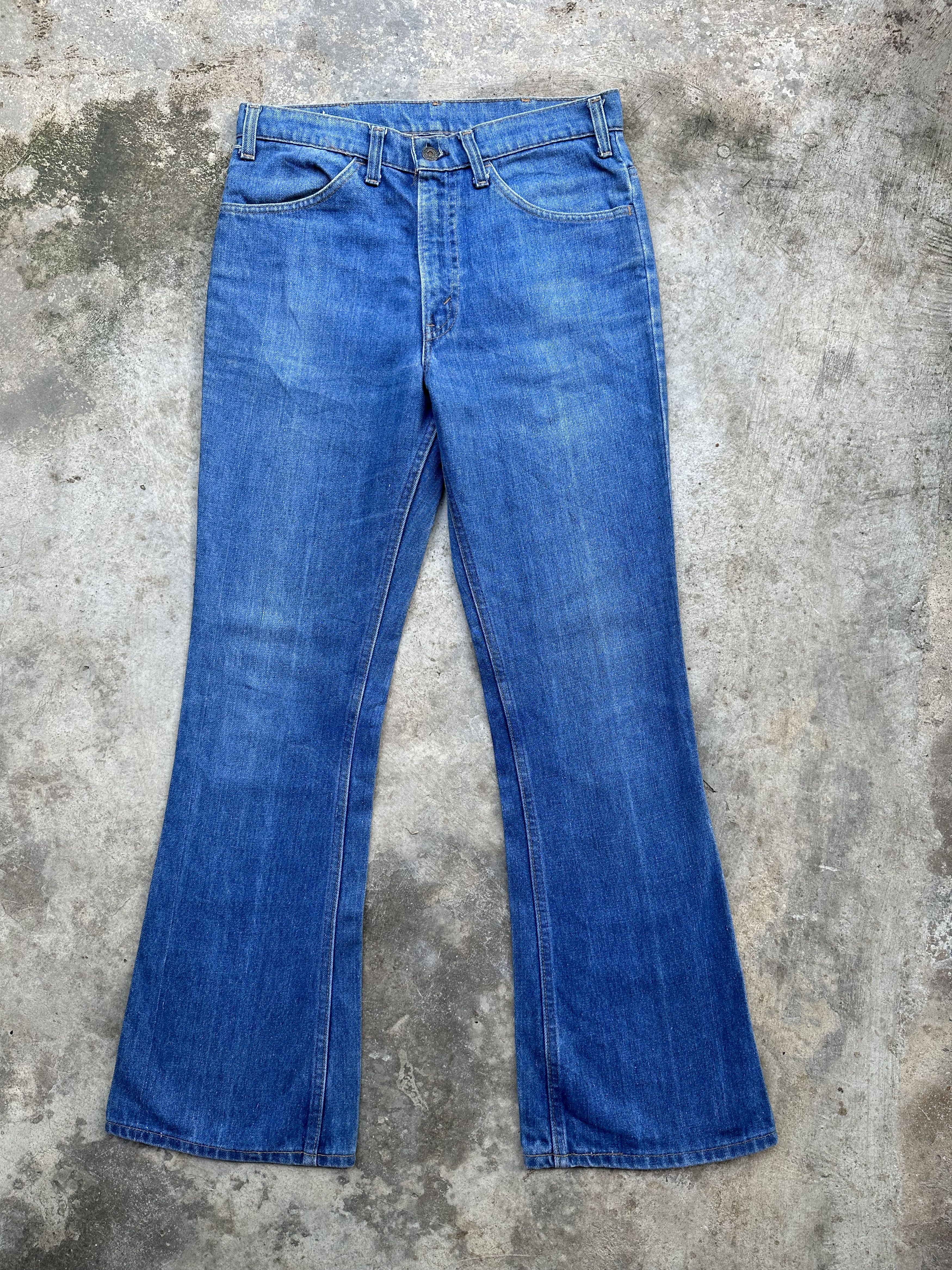 Levi's × Vintage VTG 70s Levi's 517 Talon 42 Zip Bartack