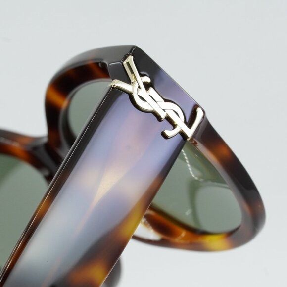 Saint Laurent Paris 🕶️ New Saint Laurent SLM95/F 003 Sunglasses - Havana Frame Size ONE SIZE - 9 Thumbnail