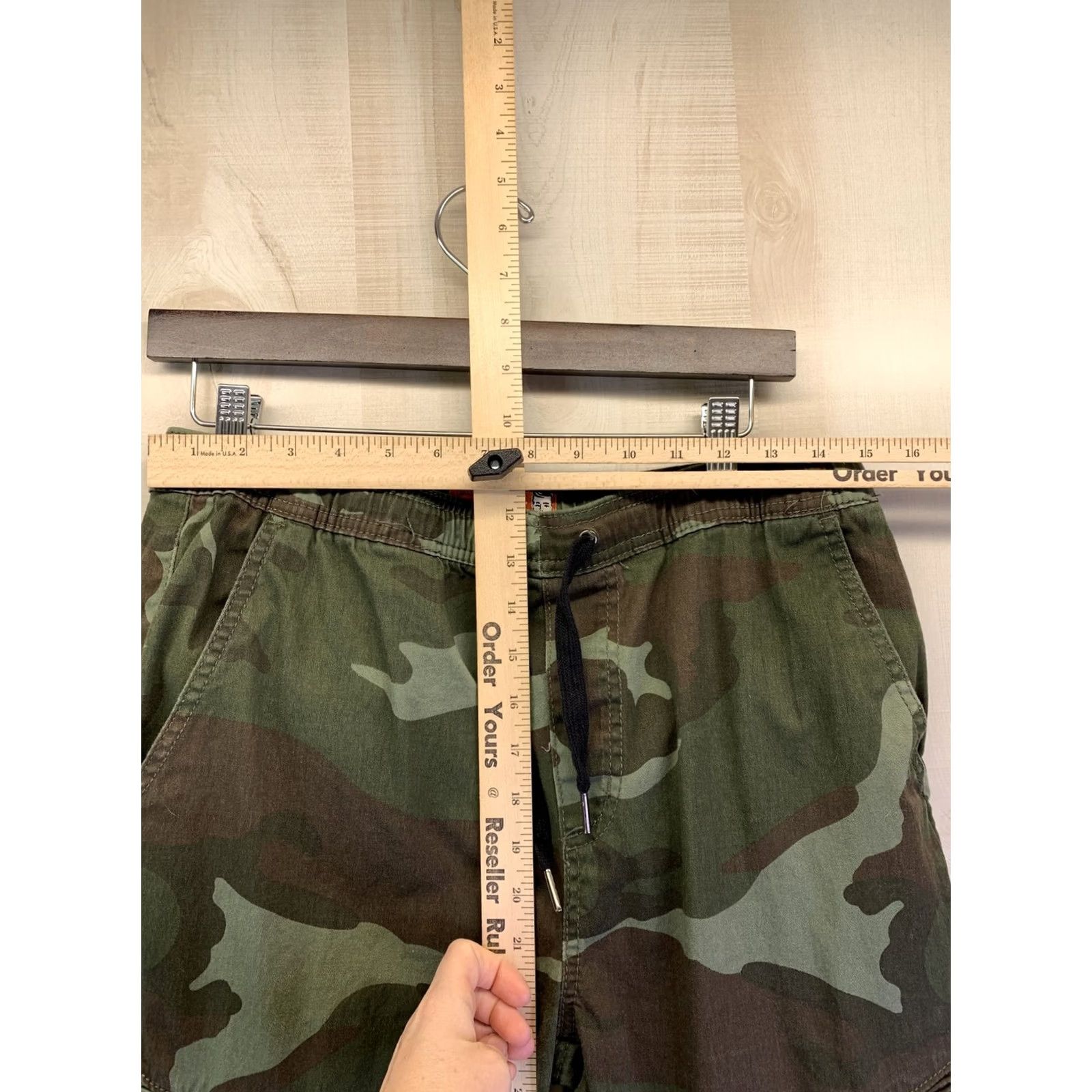 AMO VINTAGE Rolling Paper Collectables Mens Sz M Camo Moto Jogger Pants-4431 Size US 31 - 2 Thumbnail