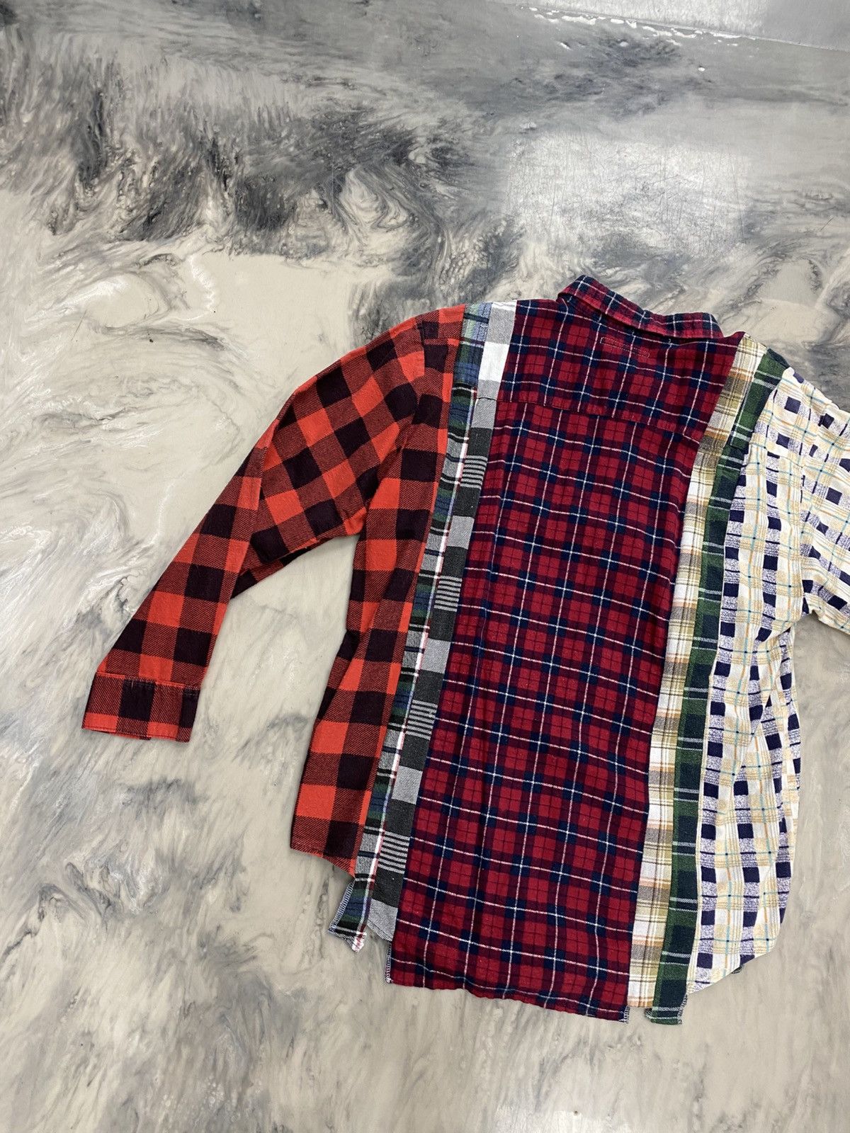 Needles Needles 7 cuts rebuild button up shirt small authentic Size US S / EU 44-46 / 1 - 6 Thumbnail