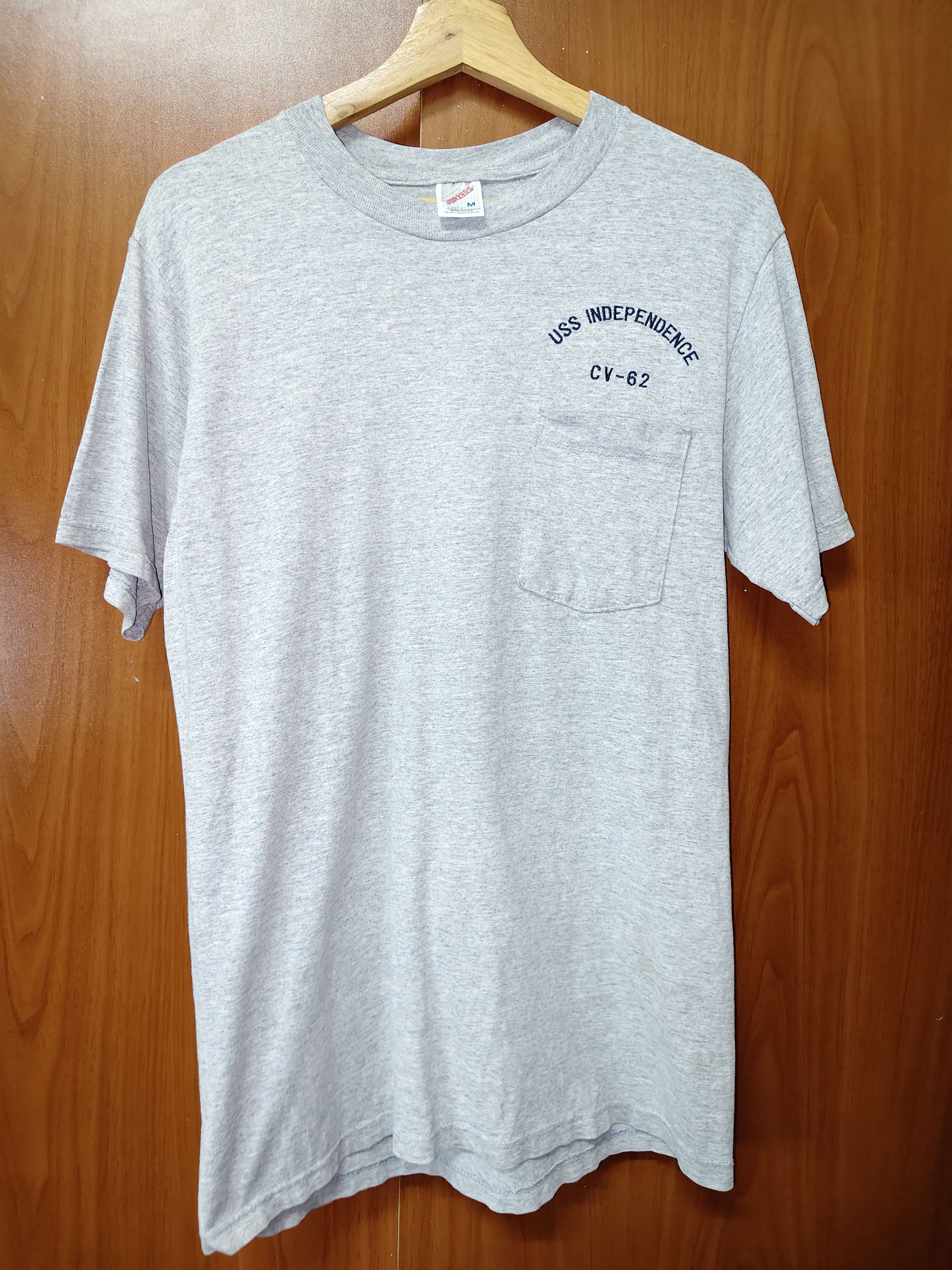 Other Vintage 1st American Navy Jack Flag Shirt with Jerzess Tag Size US M / EU 48-50 / 2 - 2 Thumbnail