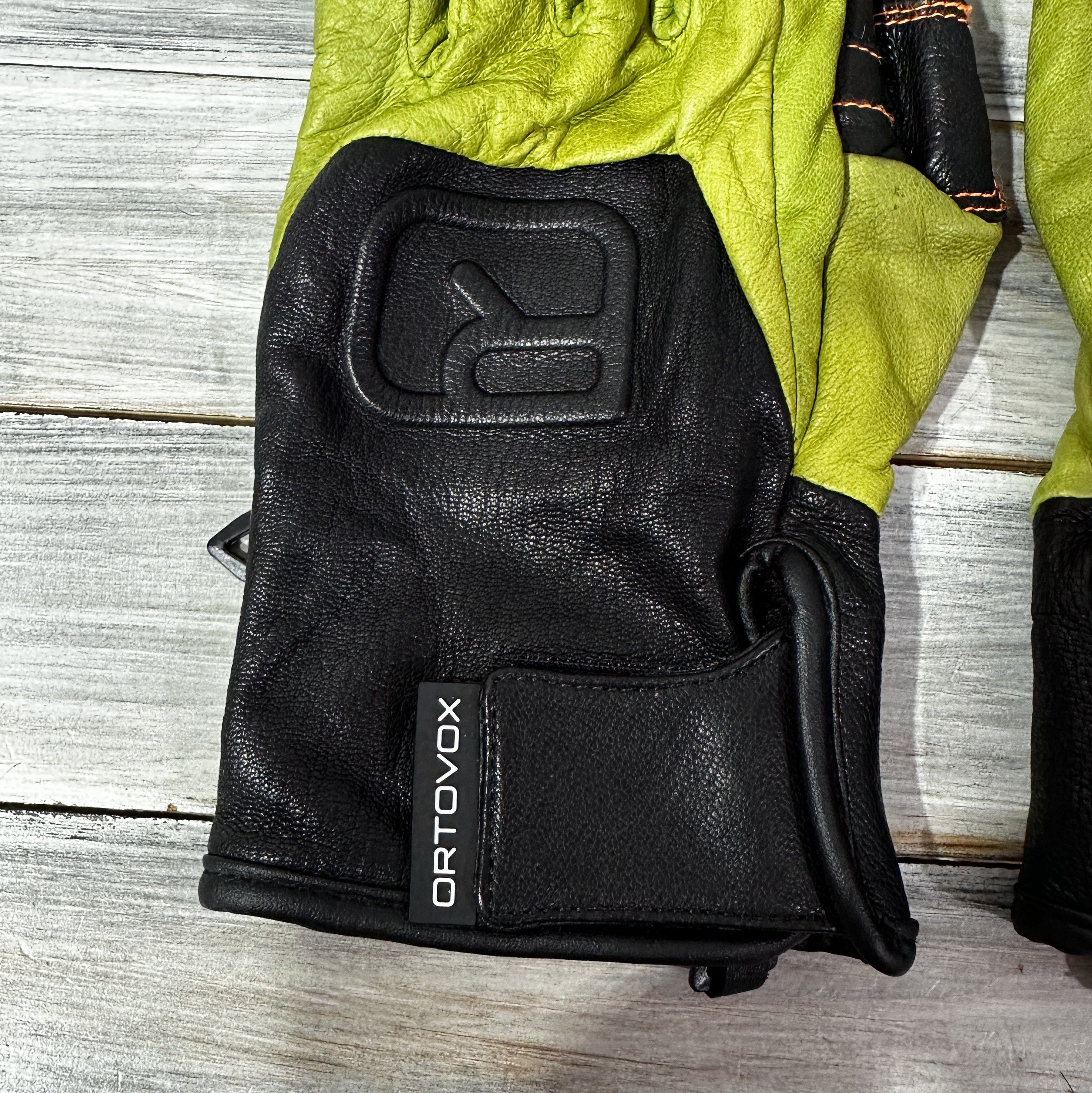 ORTOVOX ORTOVOX Snowboard Gloves Pro Leather Happy Green Ski Sport Size ONE SIZE - 10 Thumbnail