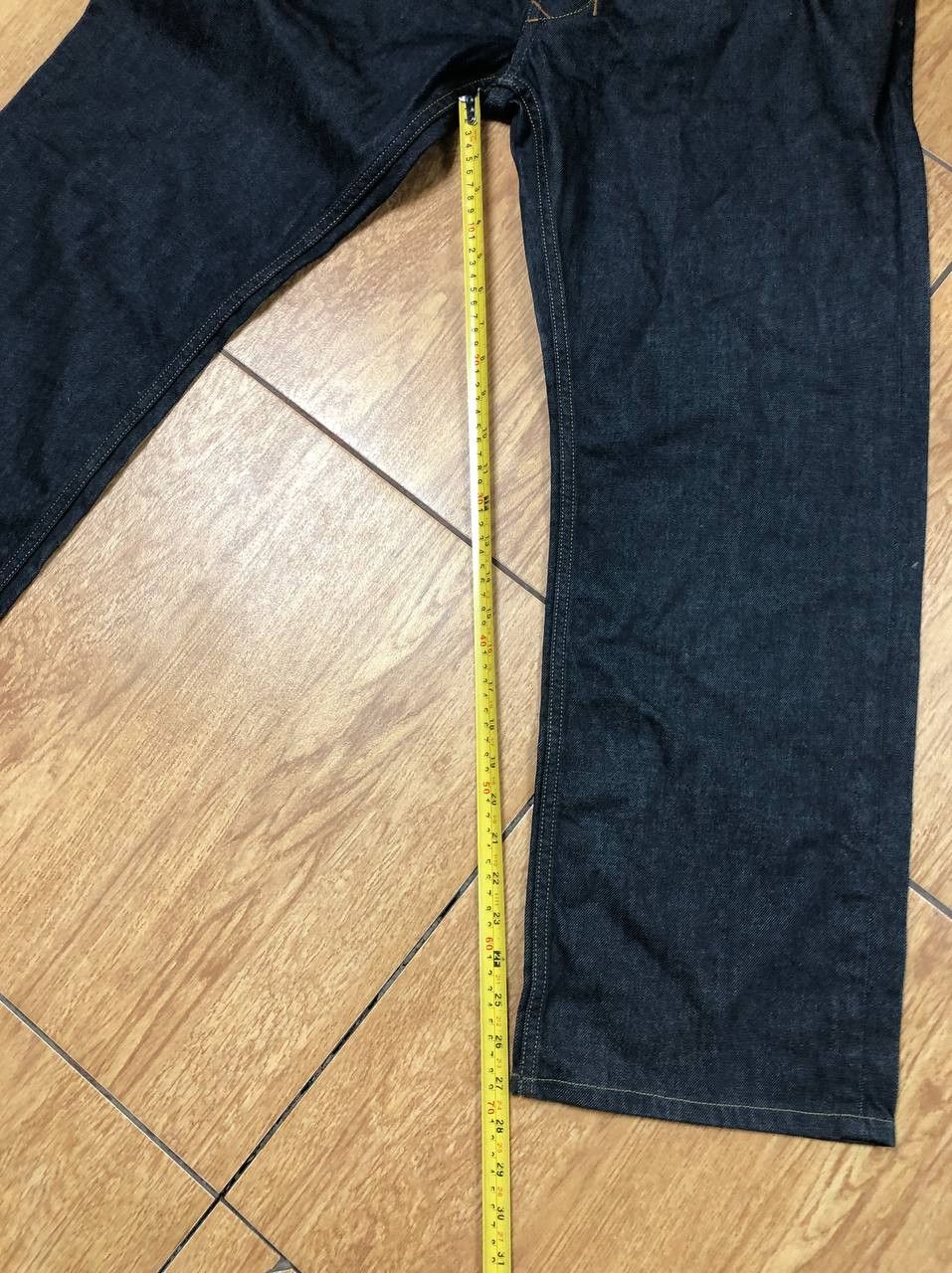 Diesel × Japanese Brand Dirty Painted Distressed Thrashed Faded Baggy Jeans Y2K Size US 36 / EU 52 - 5 Thumbnail