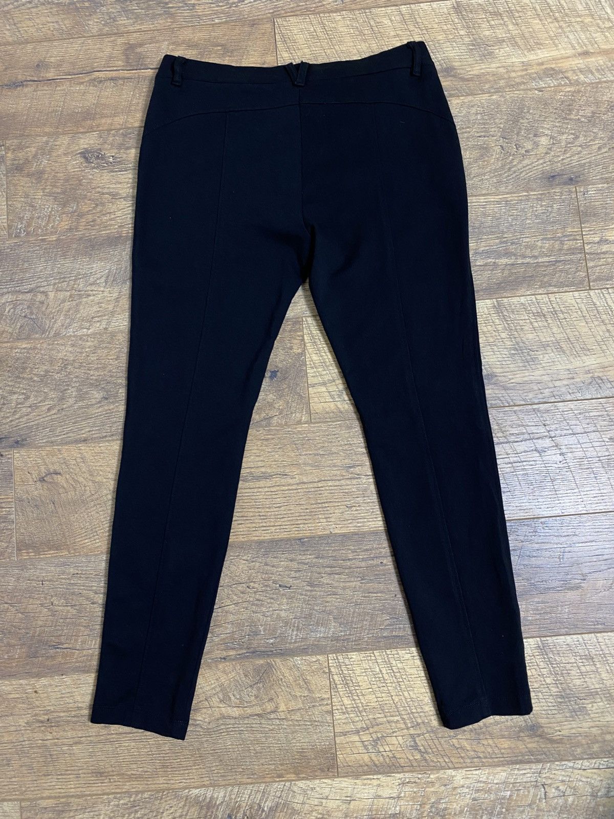 Versace Jeans Couture Versace Jeans Black Zip-Front Buckle Trousers IT48 Size 34" / US 12 / IT 48 - 12 Thumbnail