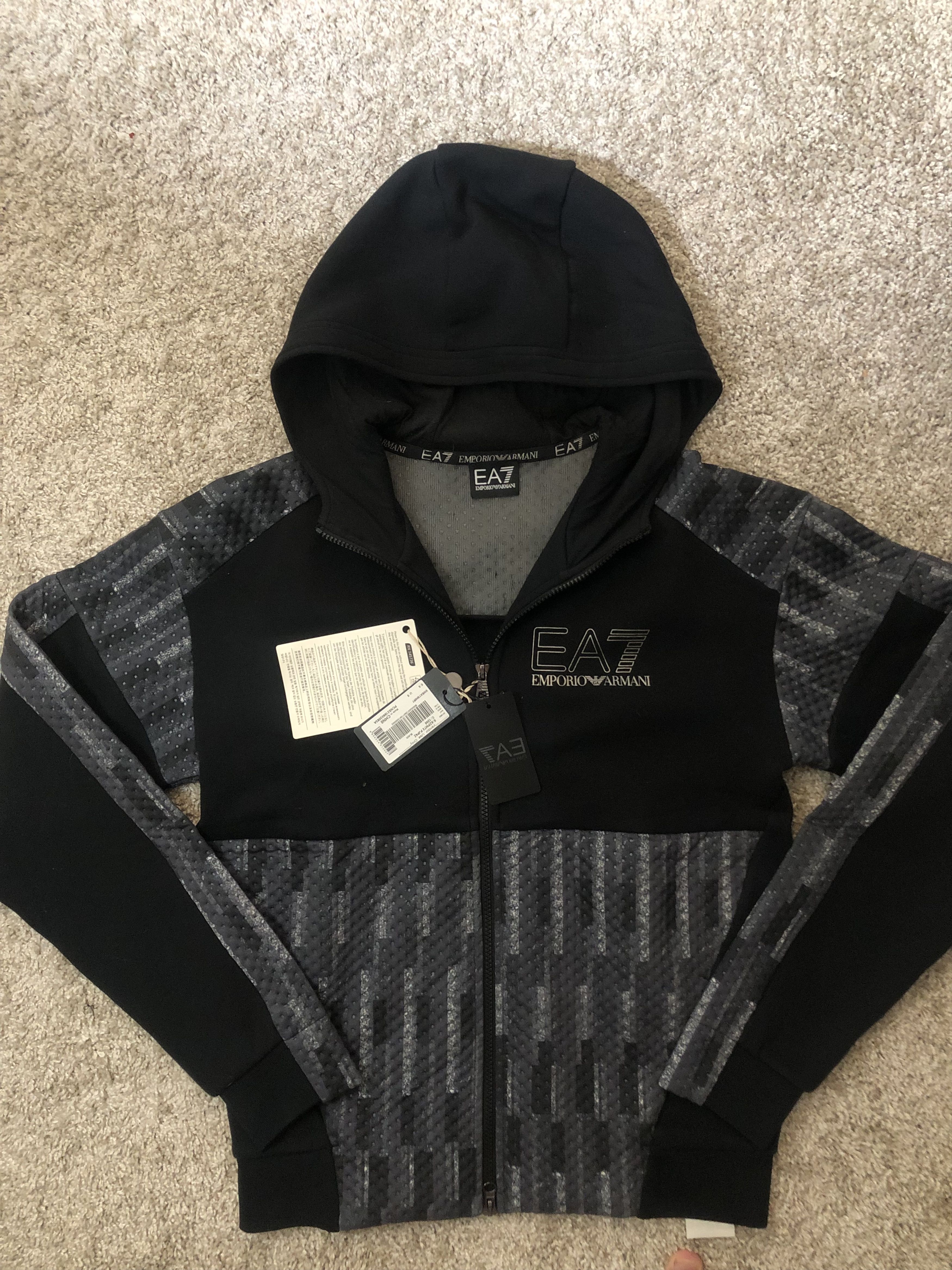 Emporio Armani Emporio Armani EA7 Zip-up Sweatshirt Size US S / EU 44-46 / 1 - 2 Thumbnail