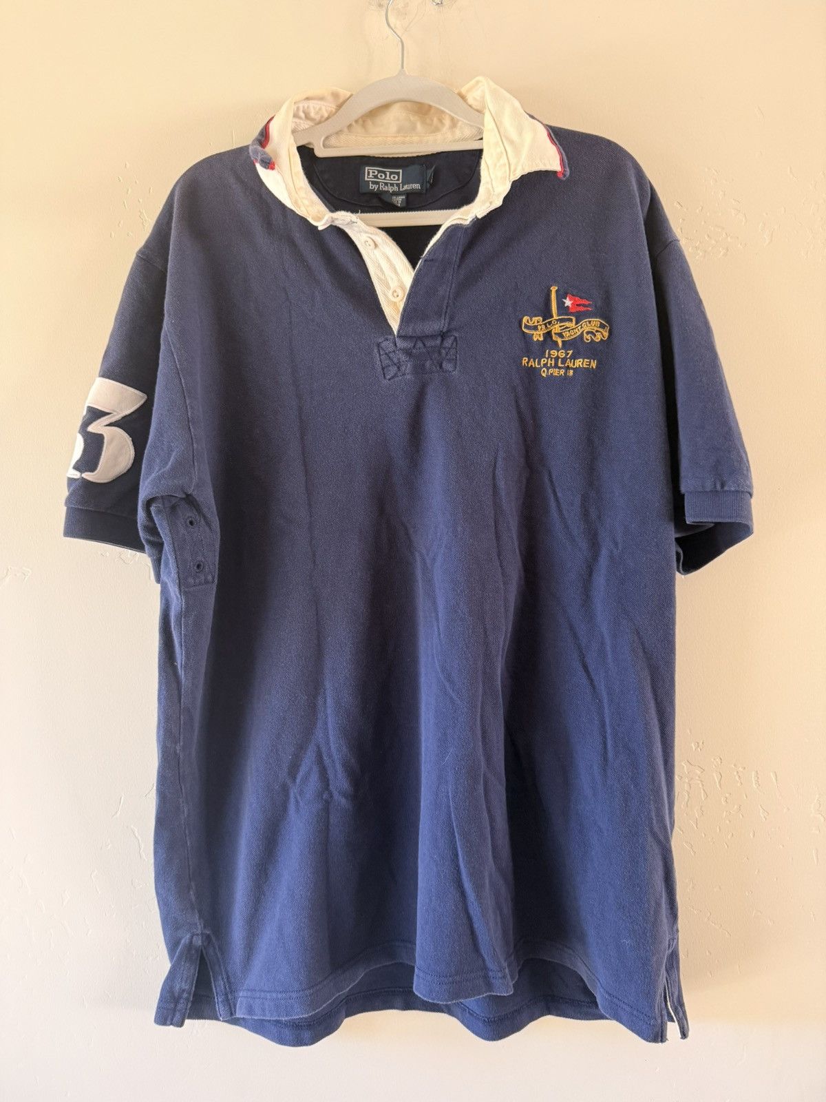 Polo Ralph Lauren Vintage Polo Ralph Lauren Short Sleeve Size US XL / EU 56 / 4 - 1 Thumbnail