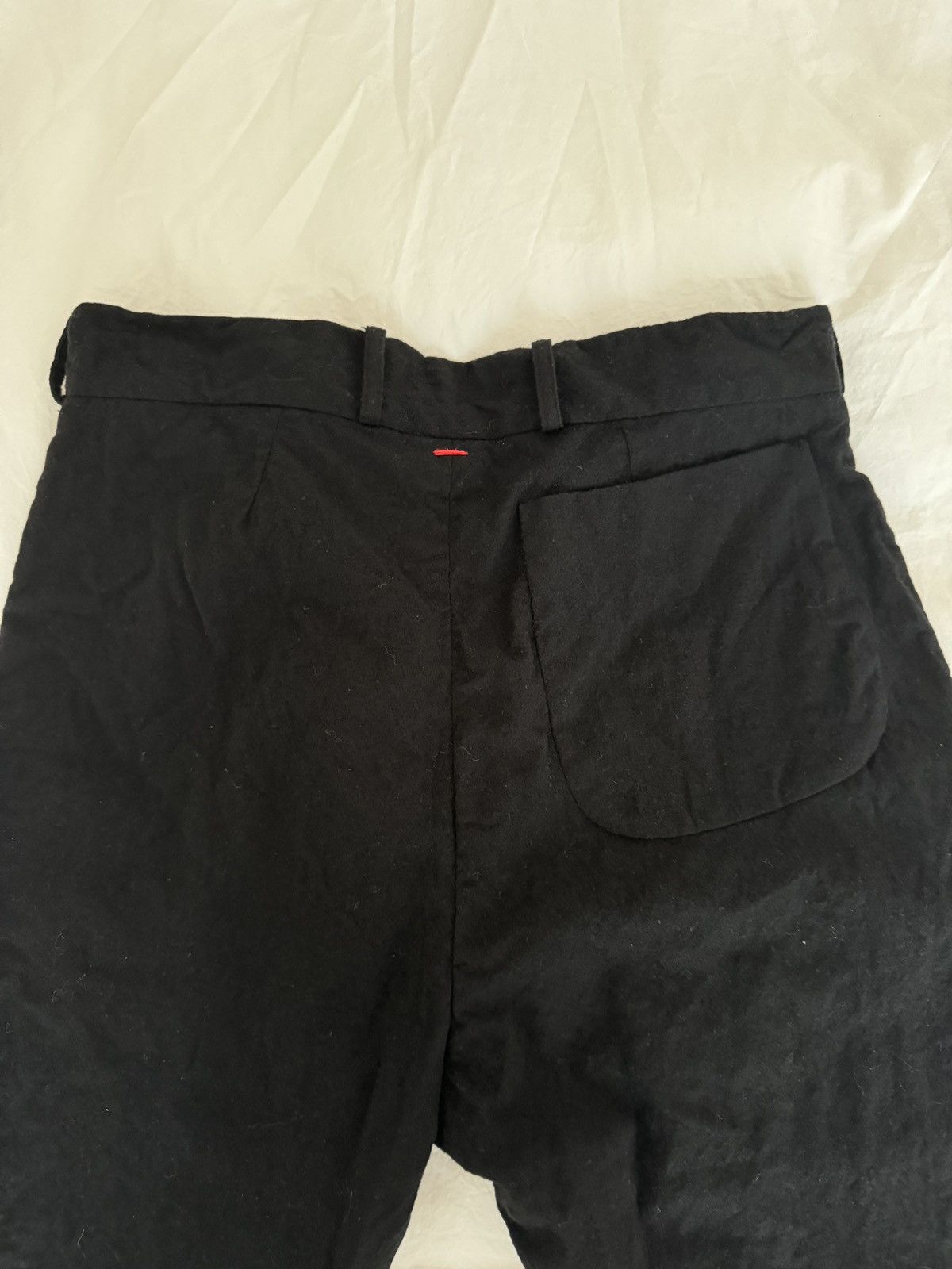 Casey Casey Black Wool Trousers Size US 30 / EU 46 - 4 Thumbnail