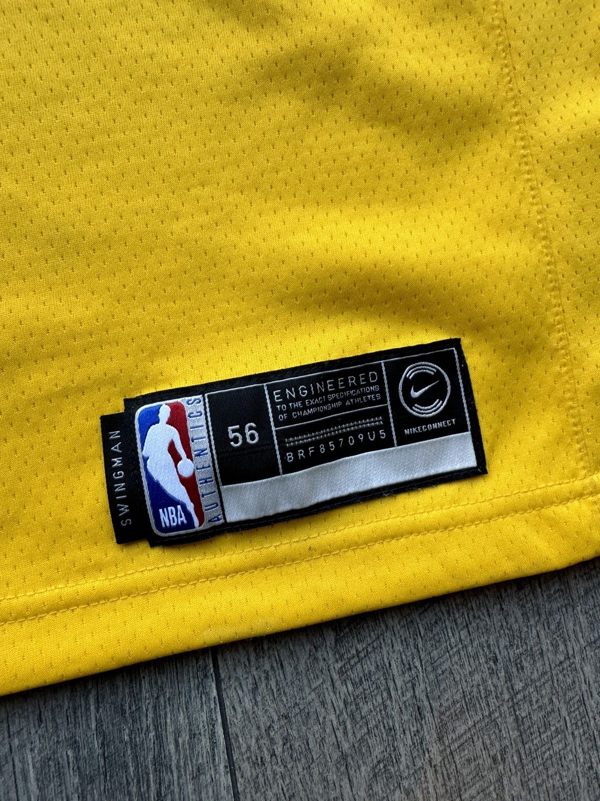 NBA × Nike Nike LeBron James LA Lakers NBA Swingman Jersey - 56 Size US XXL / EU 58 / 5 - 4 Thumbnail