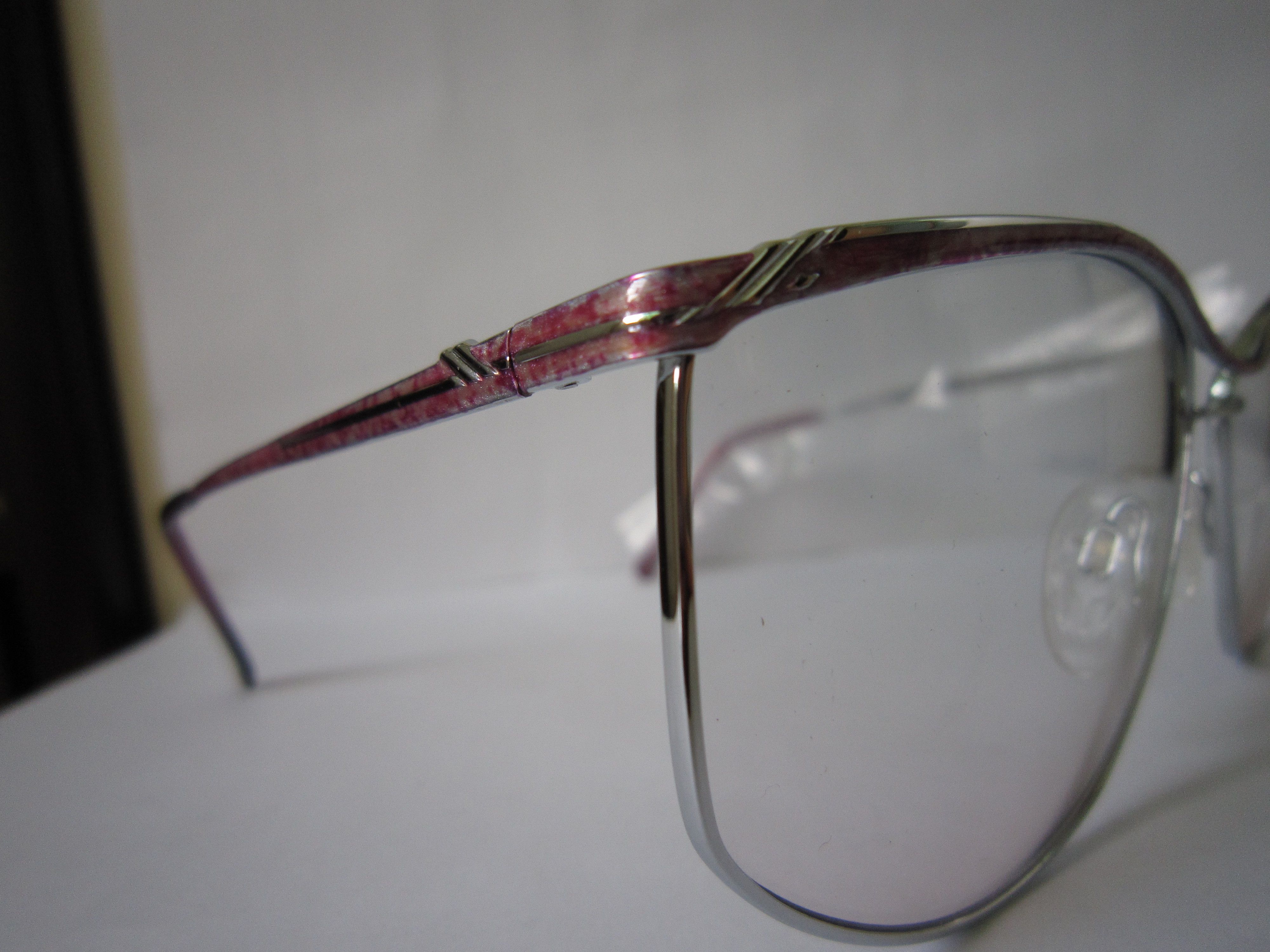 Vintage 80s TURA Mod 216 Woman Eyeglasses Frame Japan